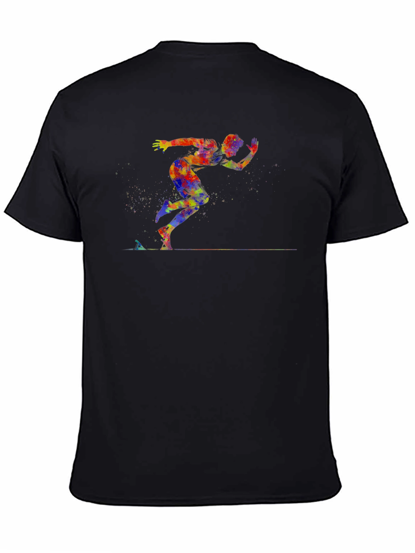 Runner Graphic Tee - Black