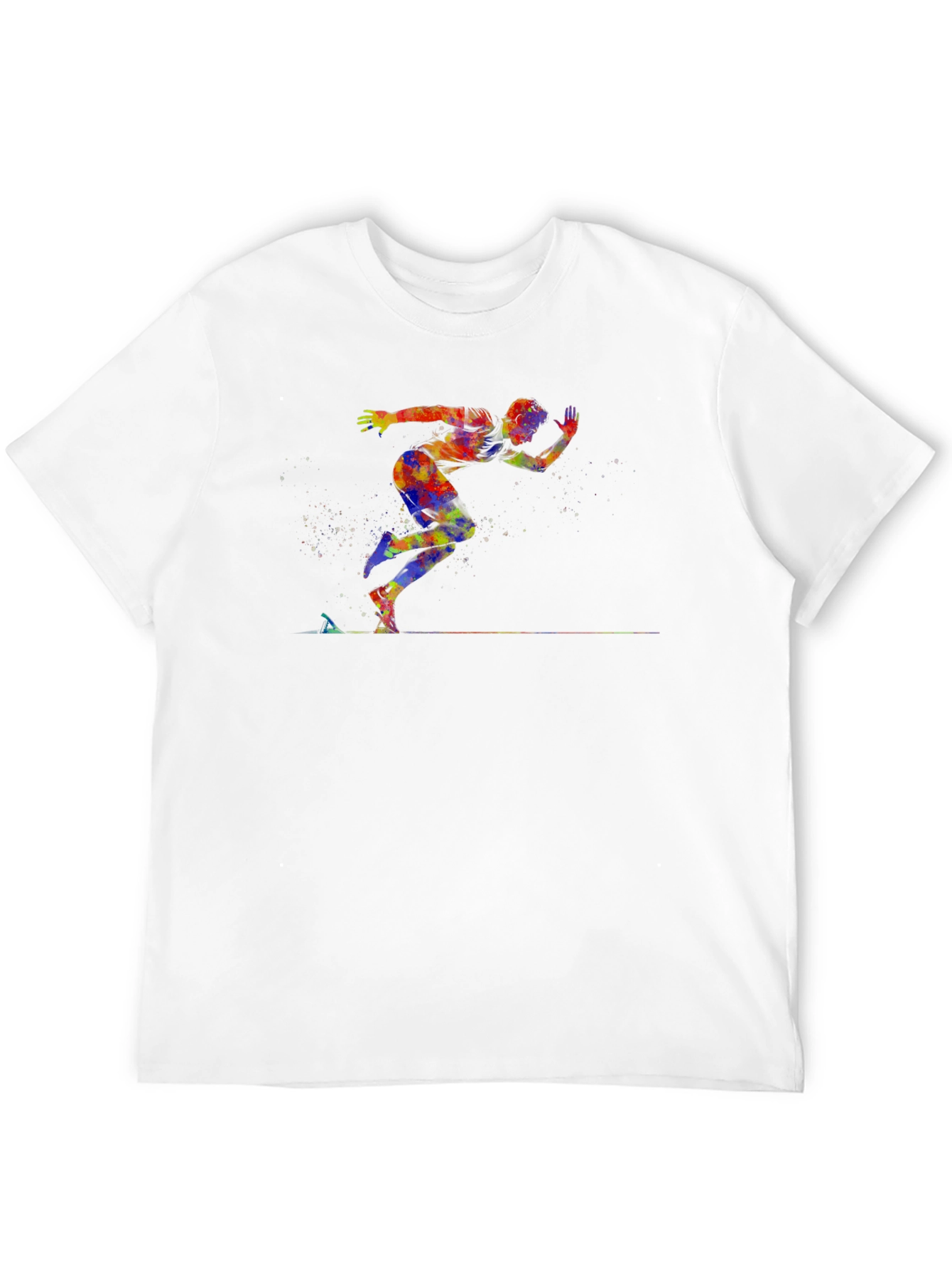 Runner Graphic Tee - Black