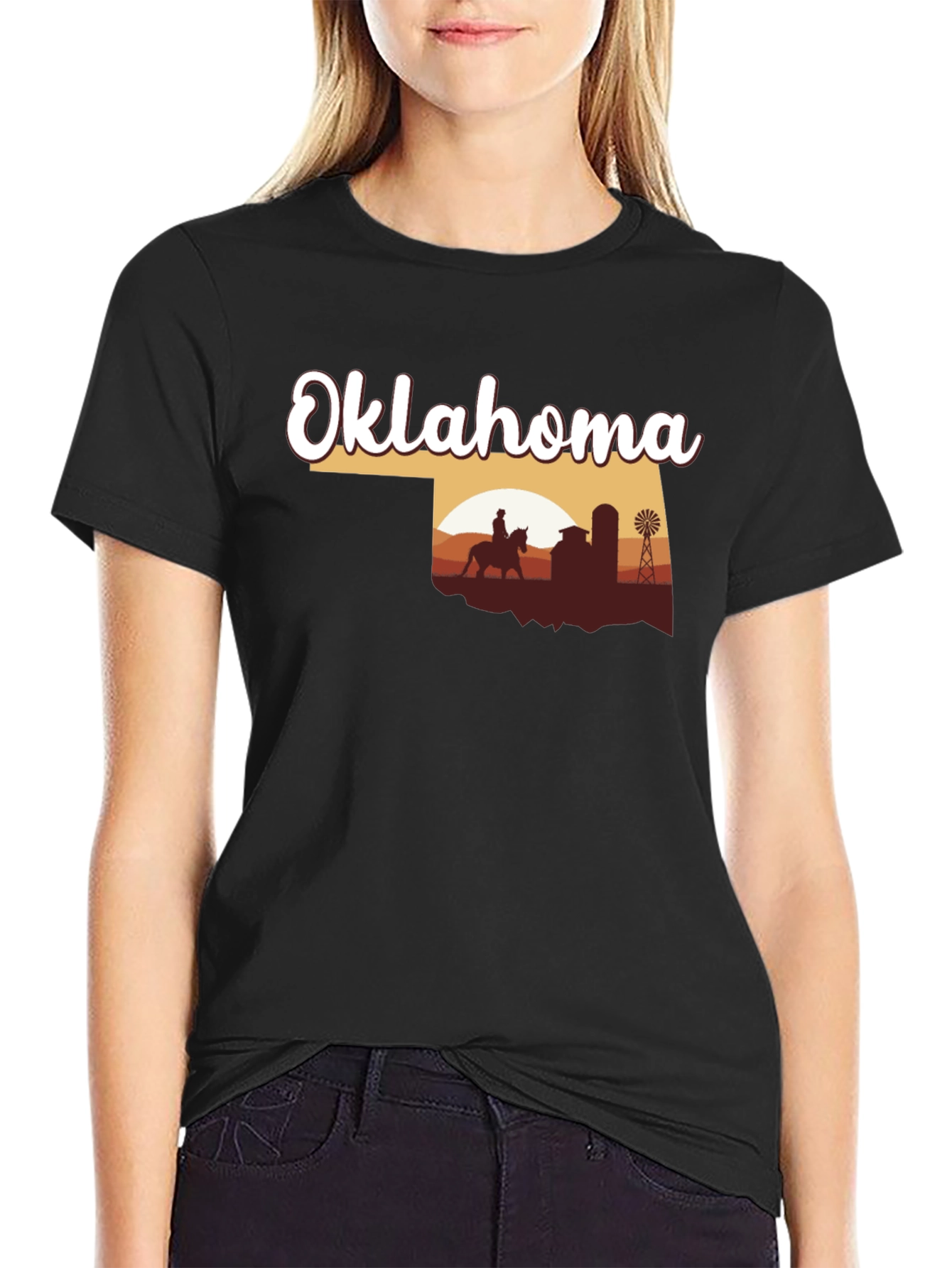 Oklahoma Graphic Tee - Western Design