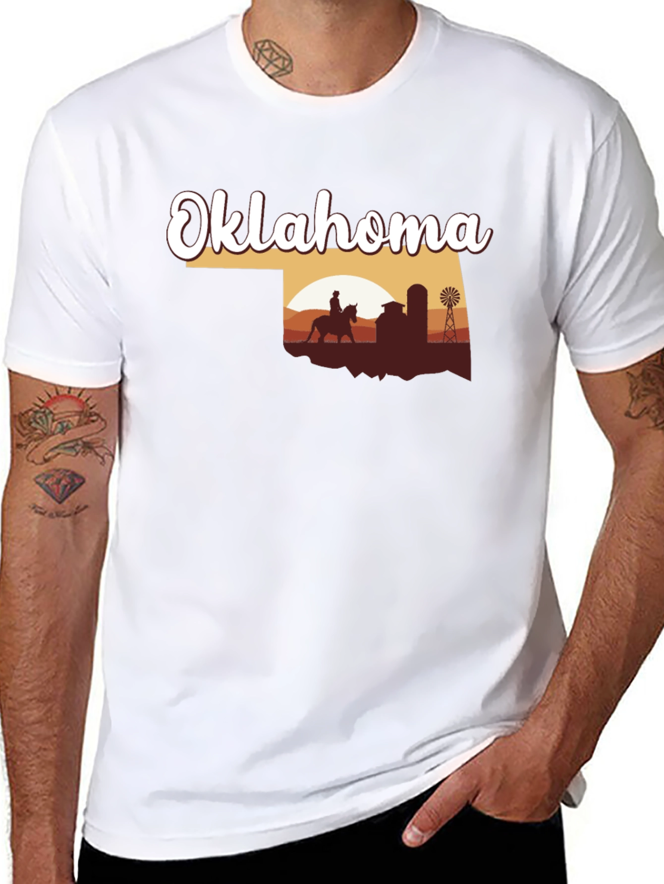 Oklahoma Graphic Tee - Western Design