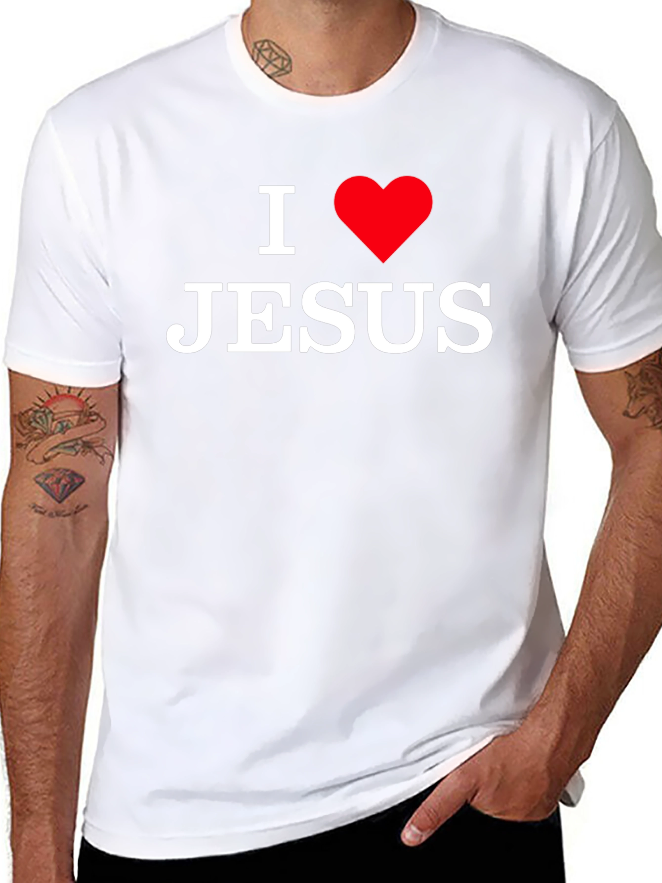 I Love Jesus T-Shirt - Christian Apparel