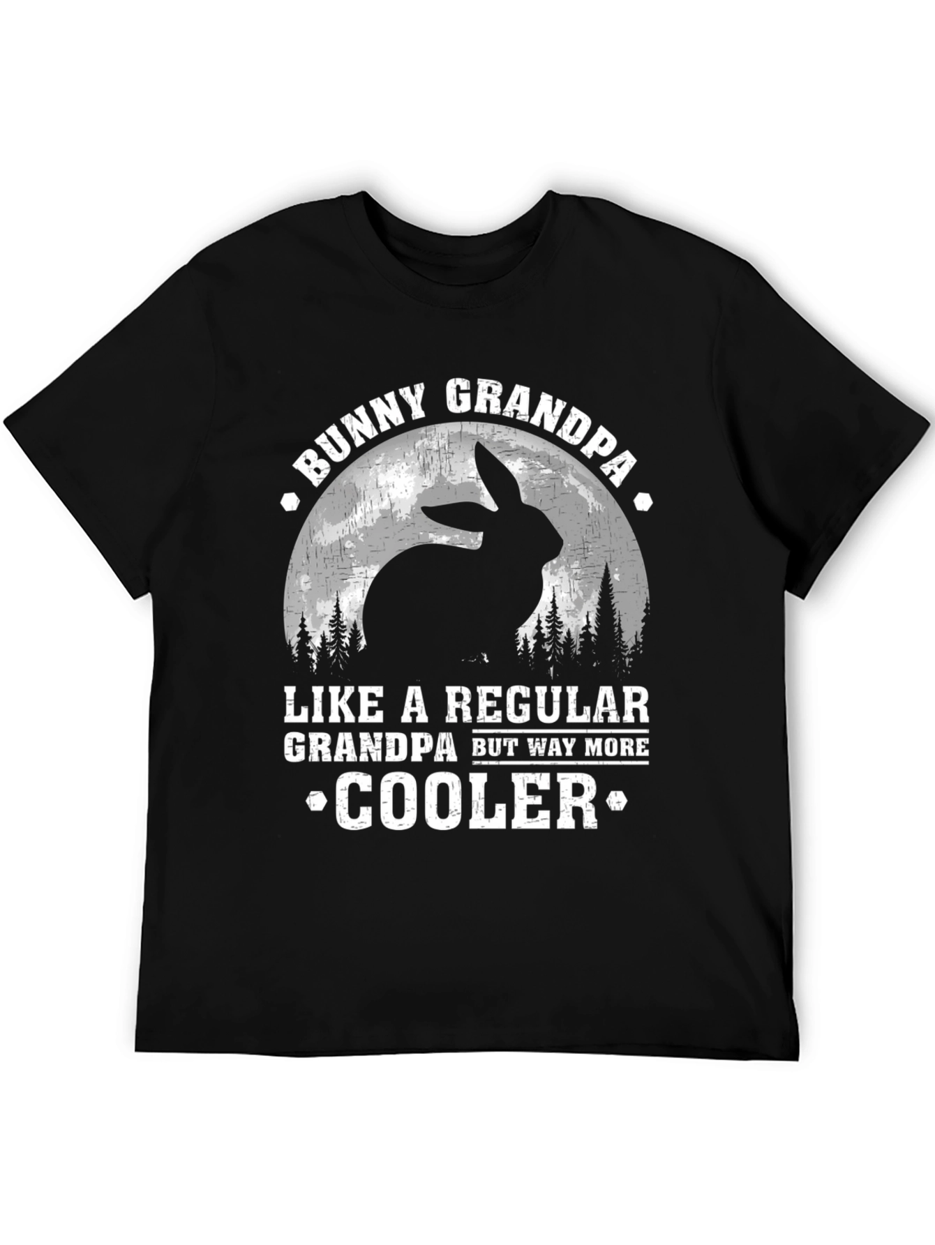 Bunny Grandpa T-Shirt - Cool Grandfather Rabbit Tee