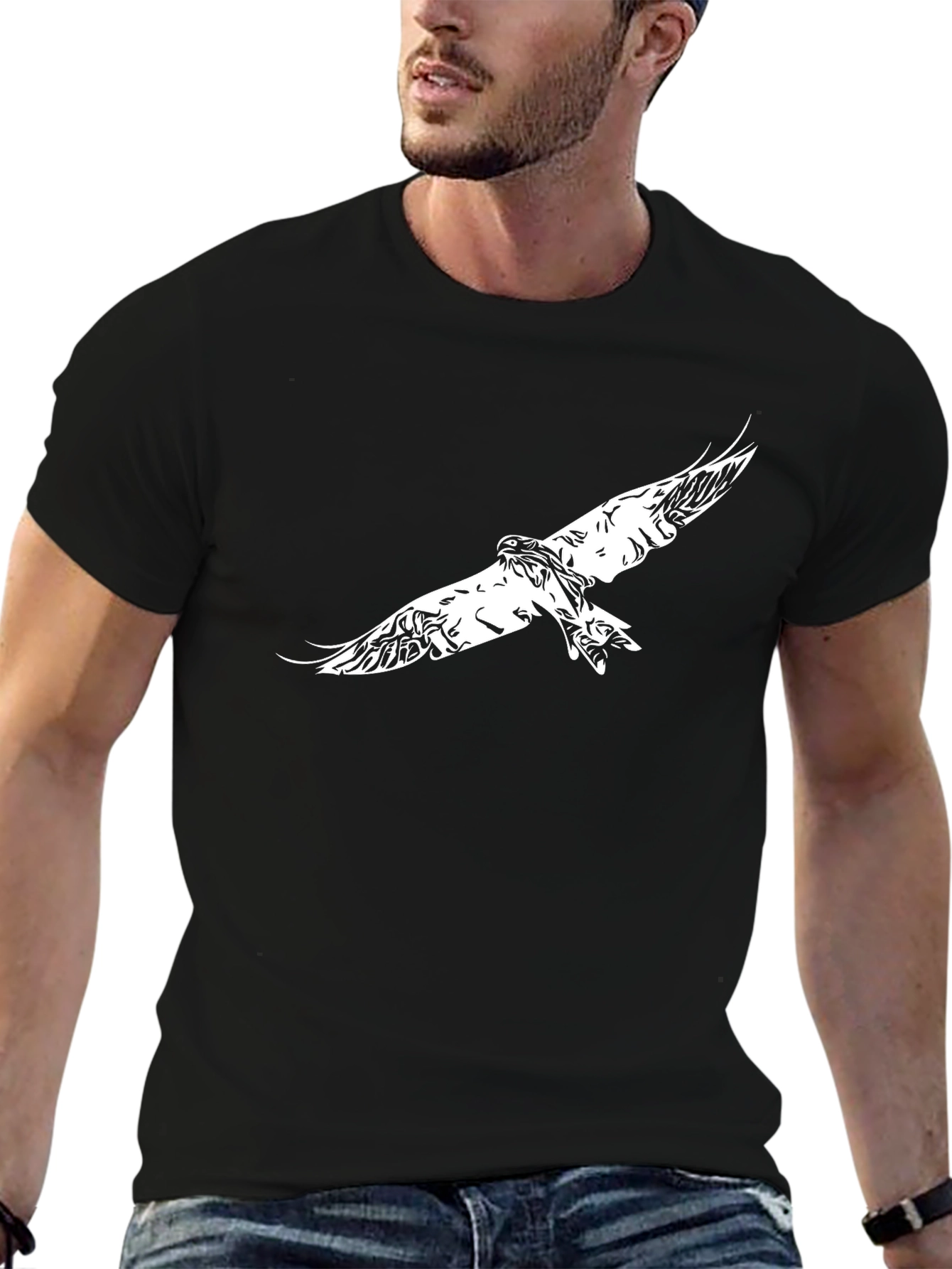 Black Eagle Graphic T-Shirt