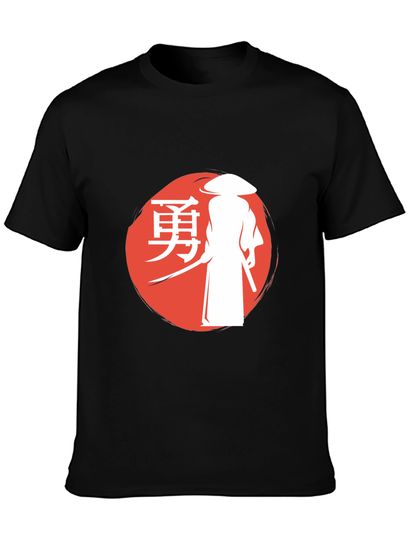 Samurai Graphic T-Shirt - Warrior Spirit Design
