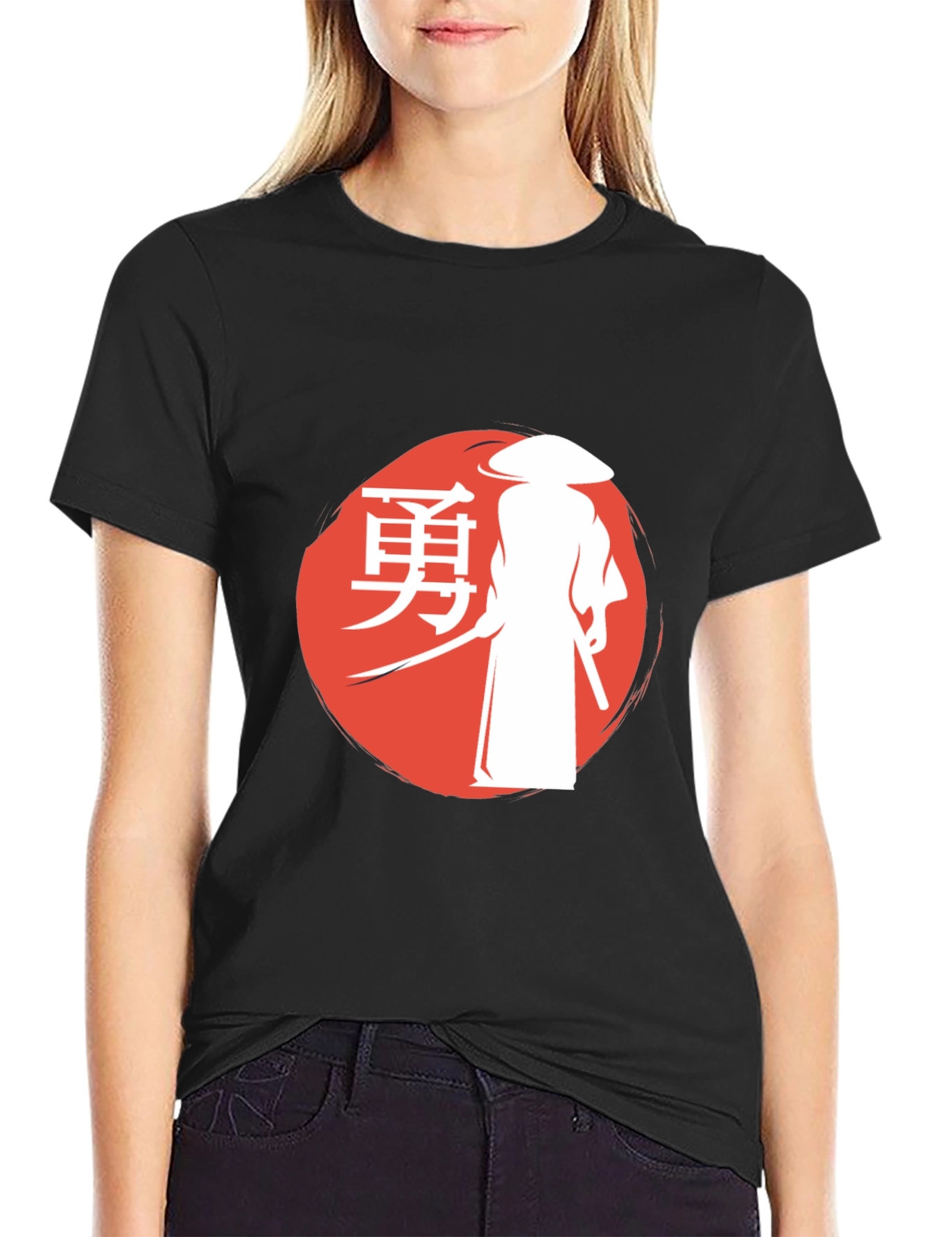 Samurai Graphic T-Shirt - Warrior Spirit Design