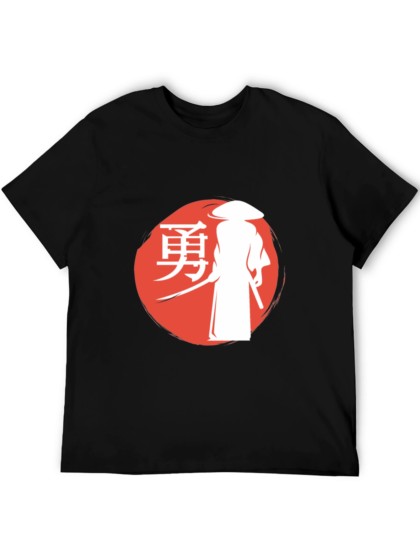 Samurai Graphic T-Shirt - Warrior Spirit Design