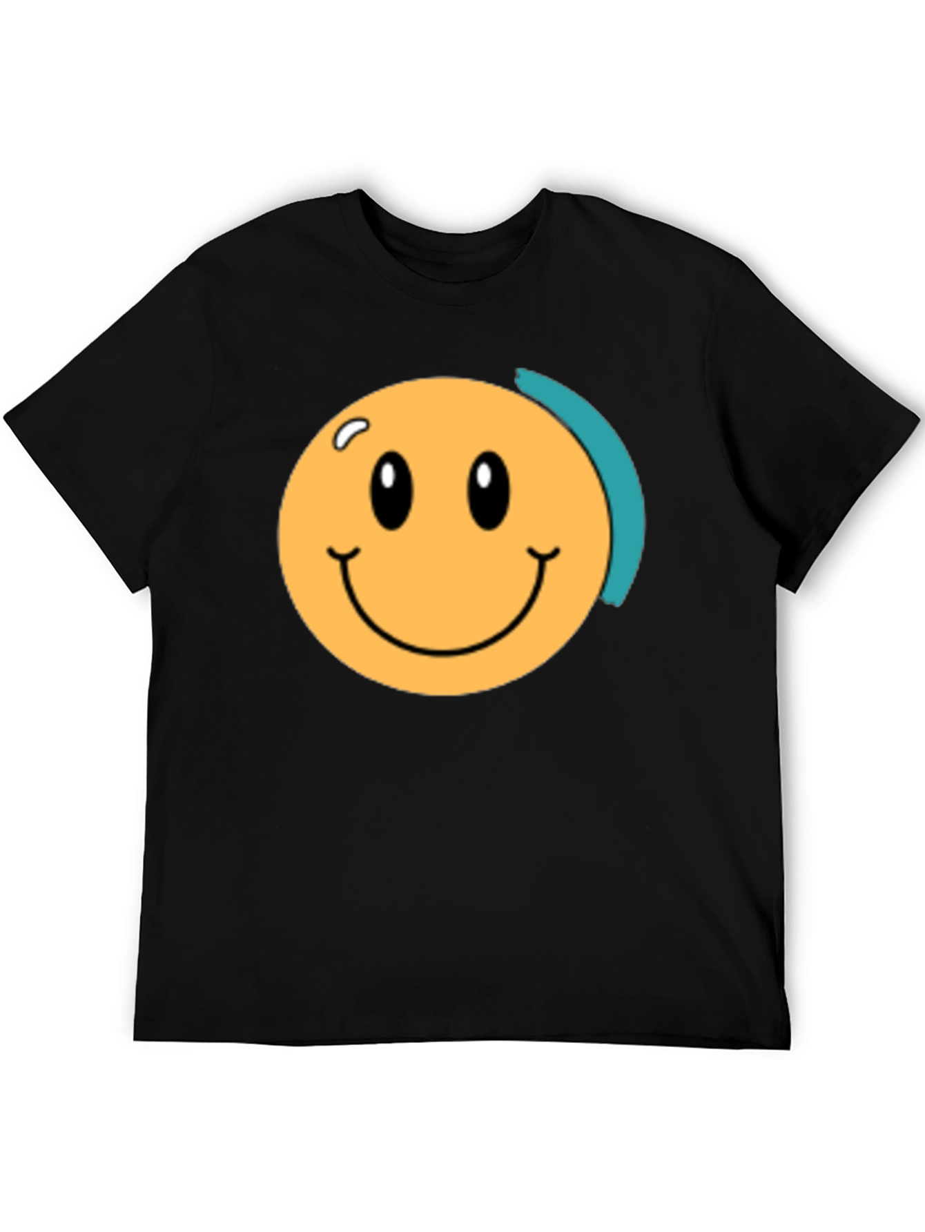 Smiley Face Black T-Shirt