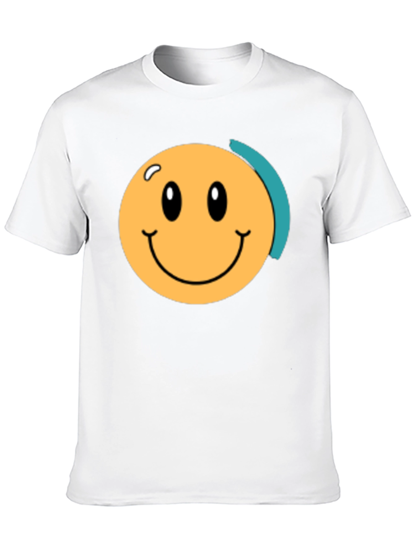 Smiley Face Black T-Shirt