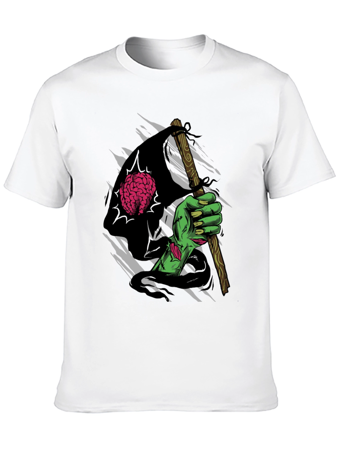 Zombie Hand Brain Reaper T-Shirt