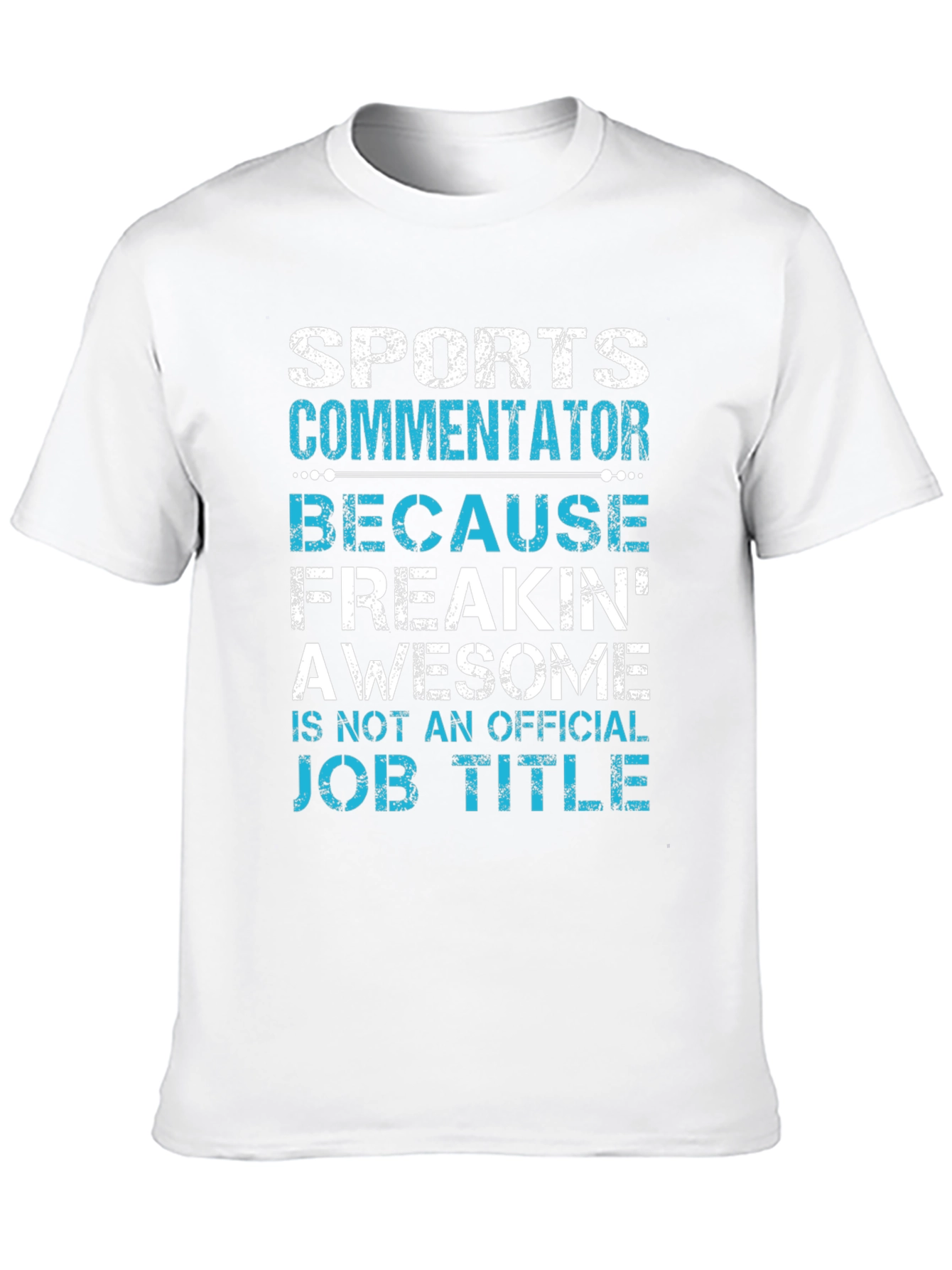 Sports Commentator Funny Graphic T-Shirt
