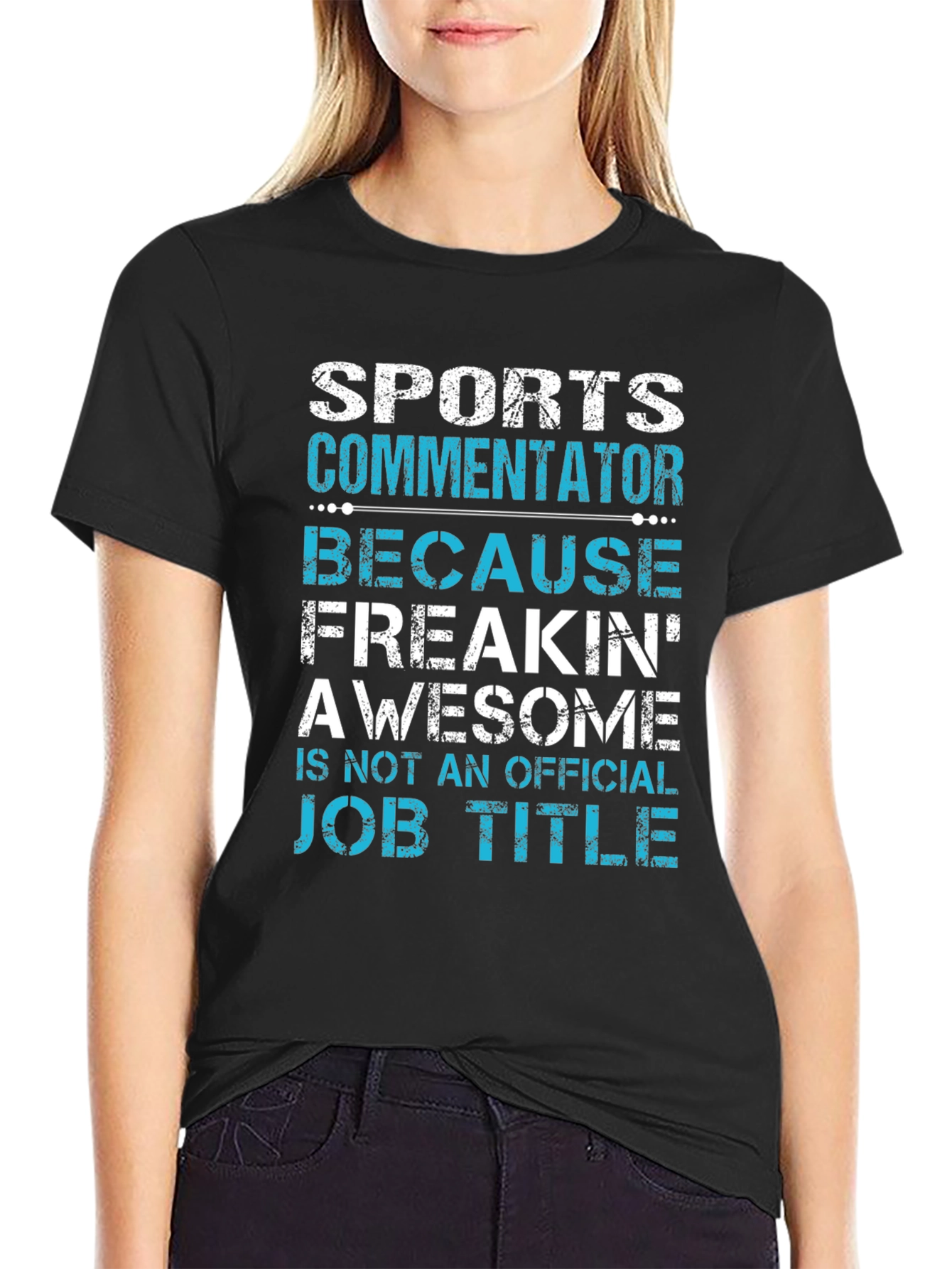 Sports Commentator Funny Graphic T-Shirt