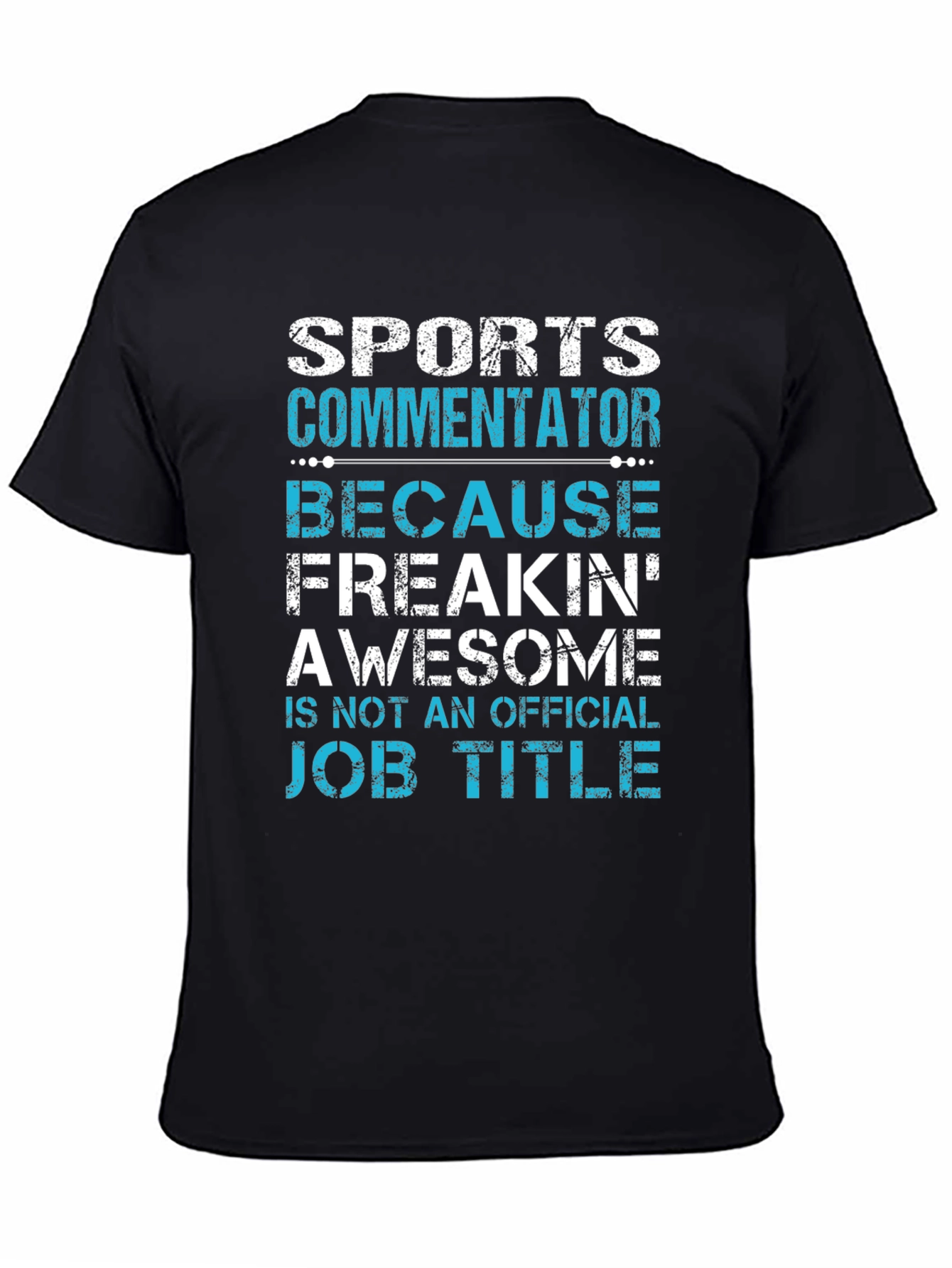 Sports Commentator Funny Graphic T-Shirt