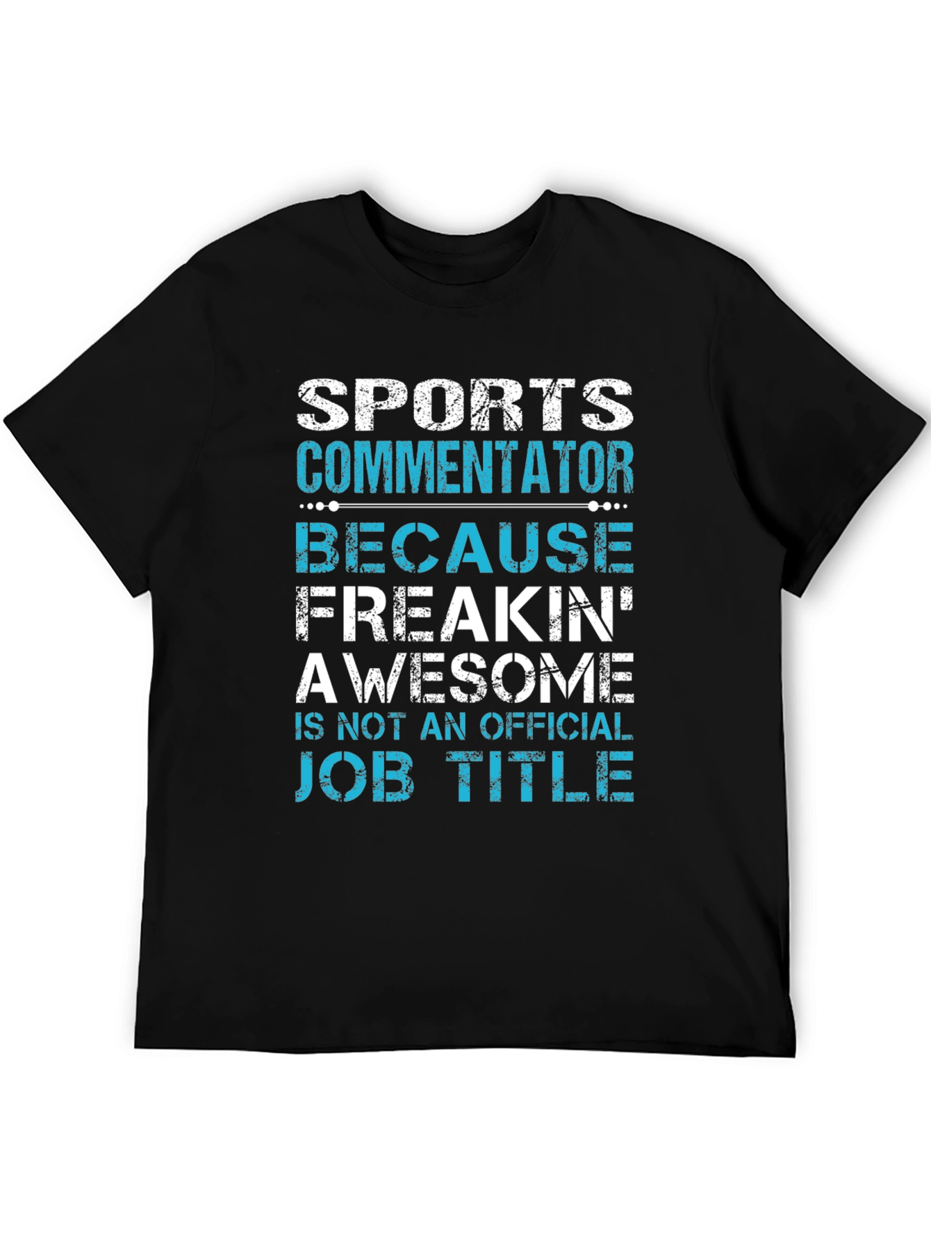 Sports Commentator Funny Graphic T-Shirt