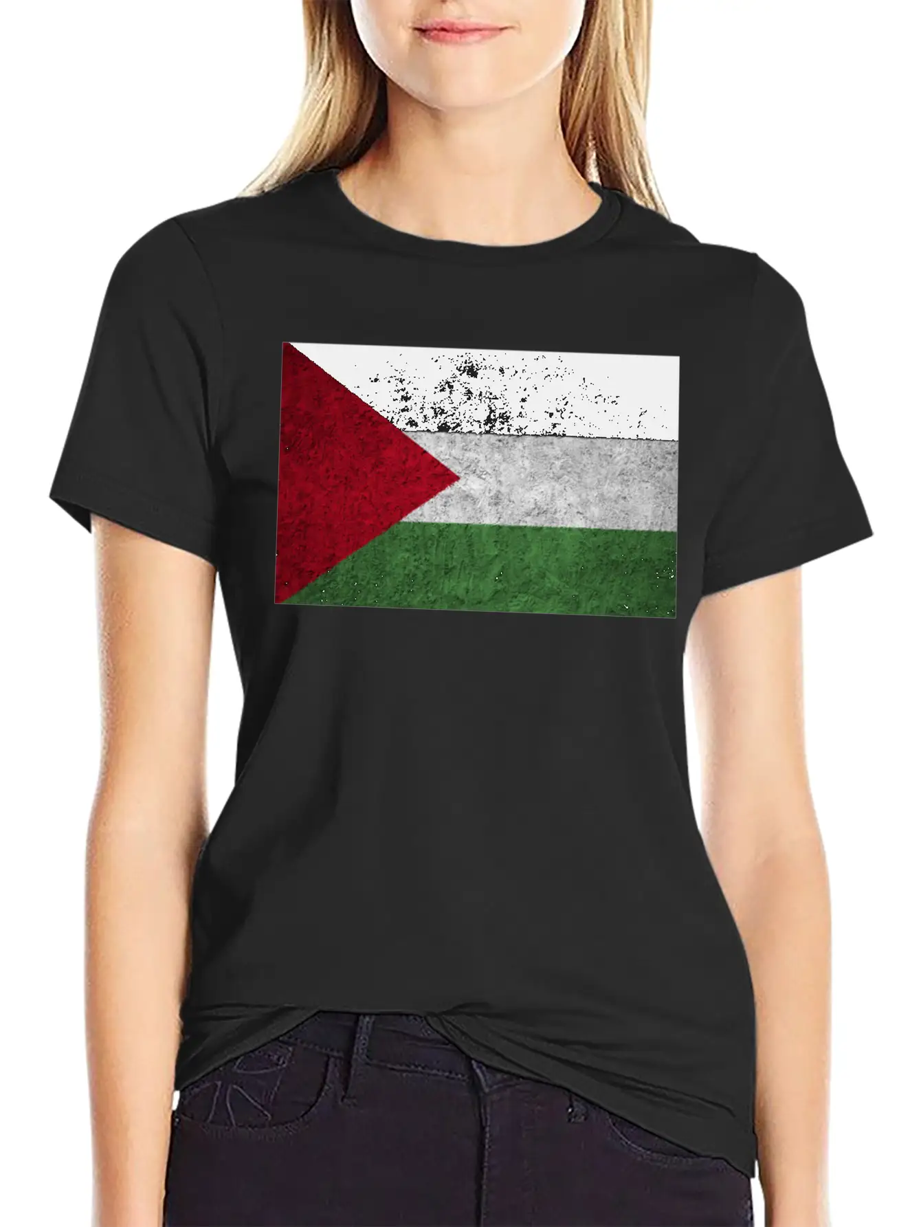 Palestinian Flag Unisex Casual T-Shirt – Clean Design For Daily Comfort