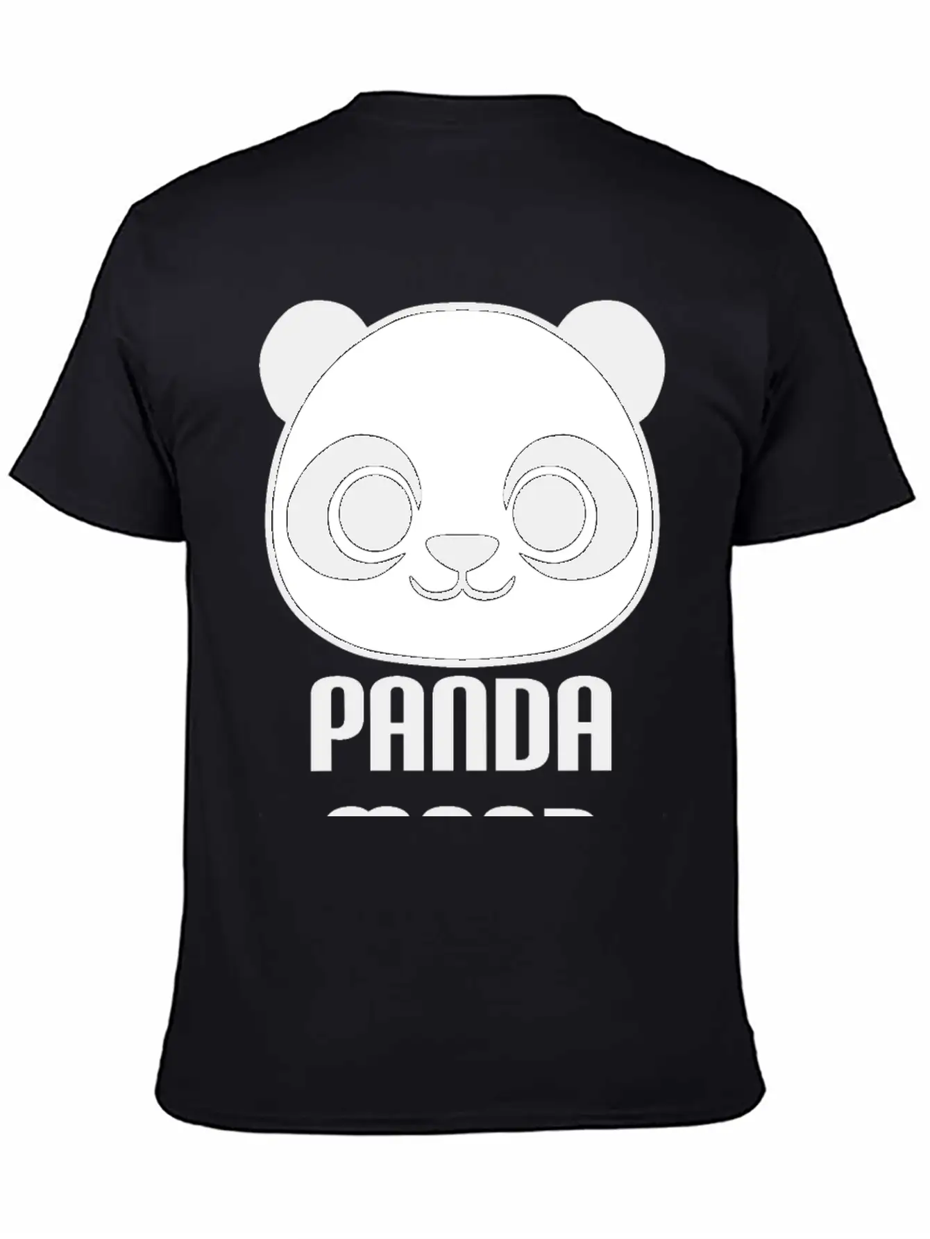 Panda Mood : Cute Panda Illustration Unisex Casual T-Shirt – Clean Design For Daily Comfort