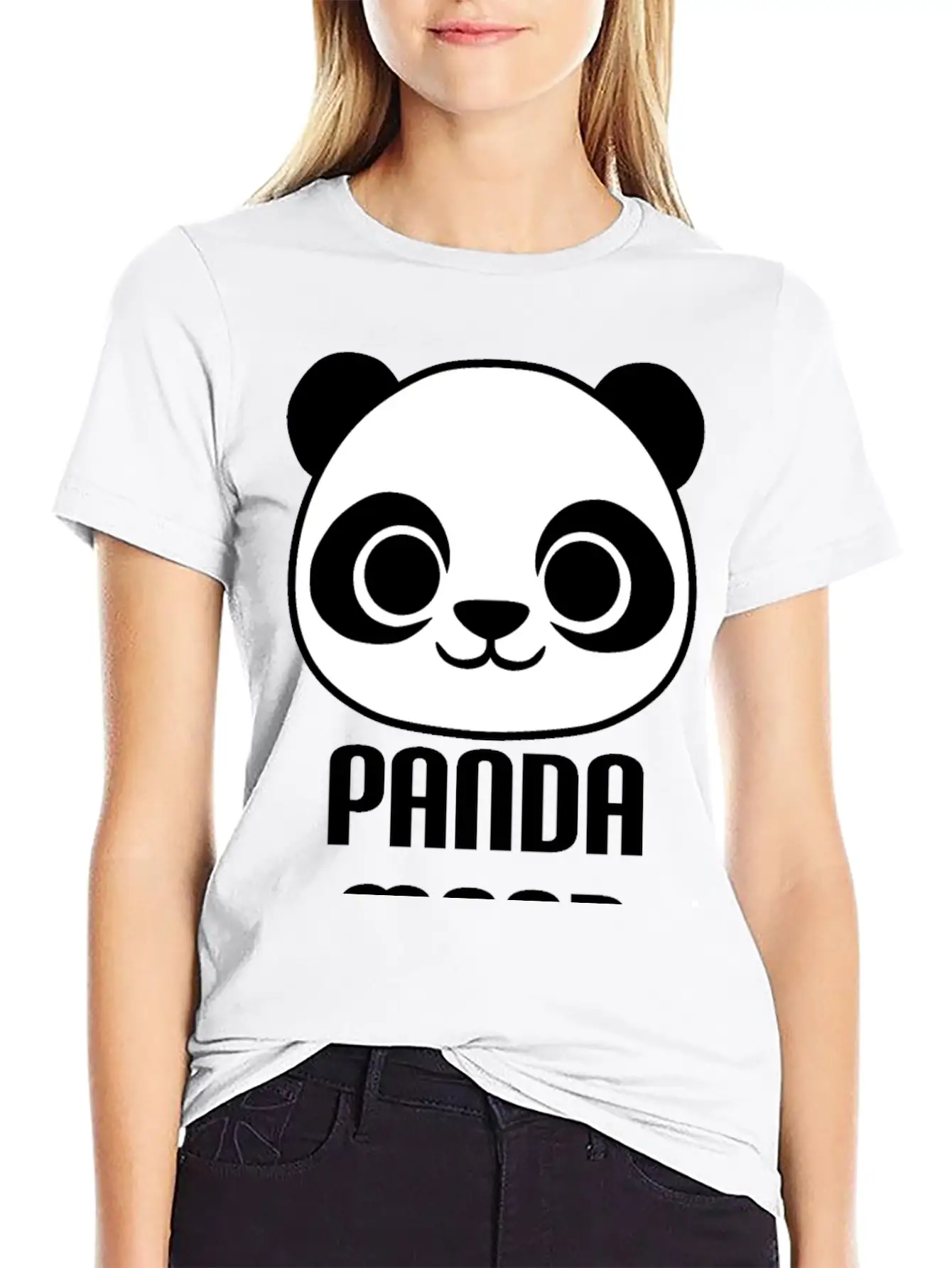 Panda Mood : Cute Panda Illustration Unisex Casual T-Shirt – Clean Design For Daily Comfort