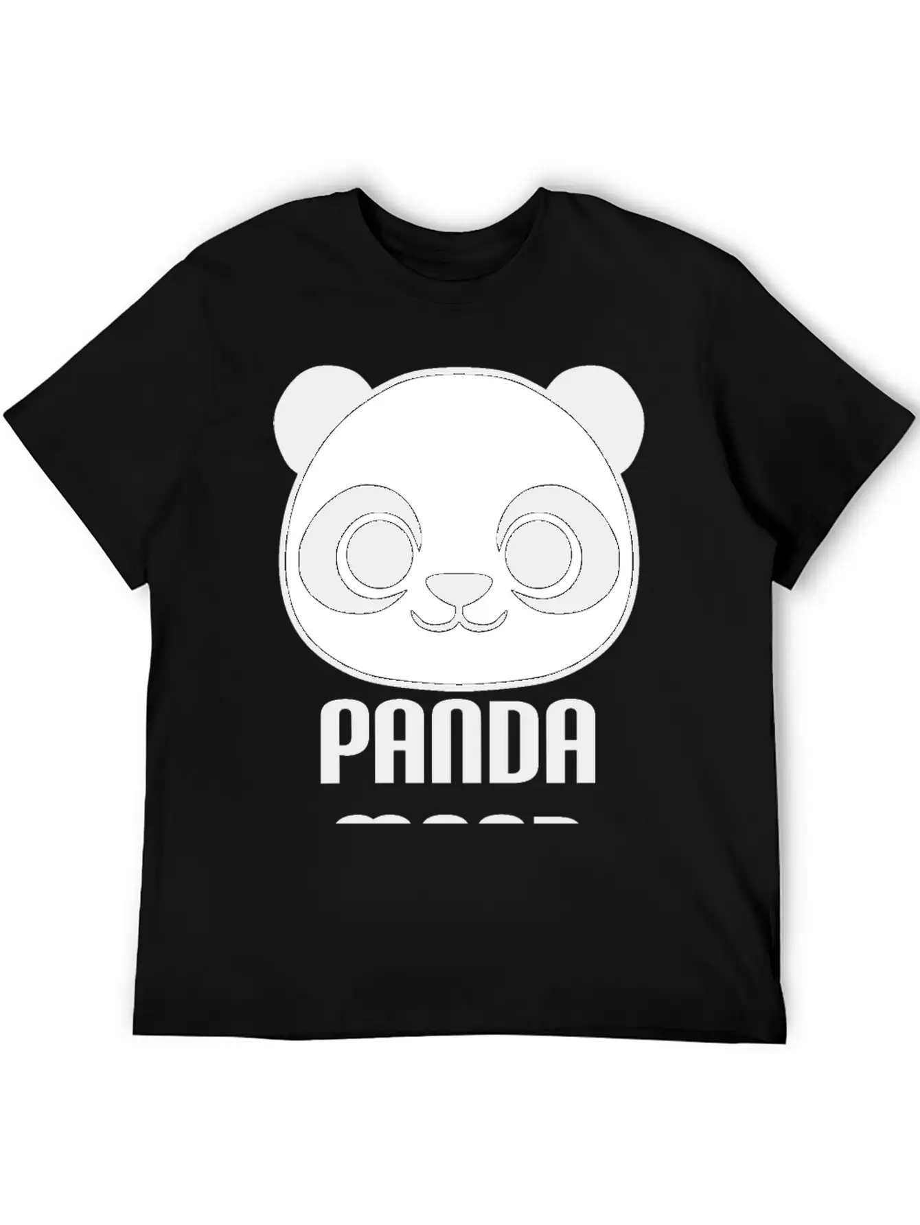 Panda Mood : Cute Panda Illustration Unisex Casual T-Shirt – Clean Design For Daily Comfort