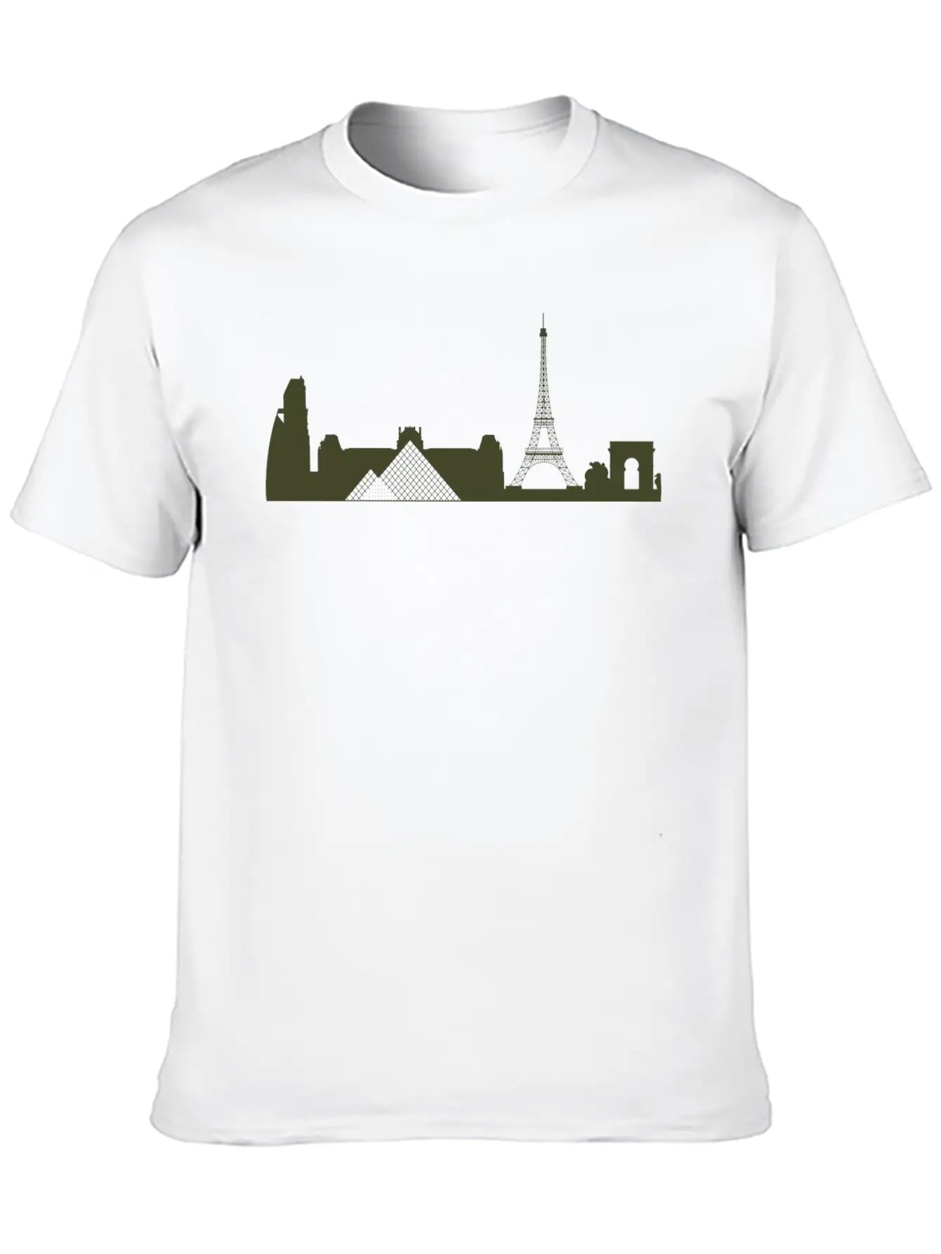 Paris, France Unisex Casual T-Shirt – Clean Design For Daily Comfort