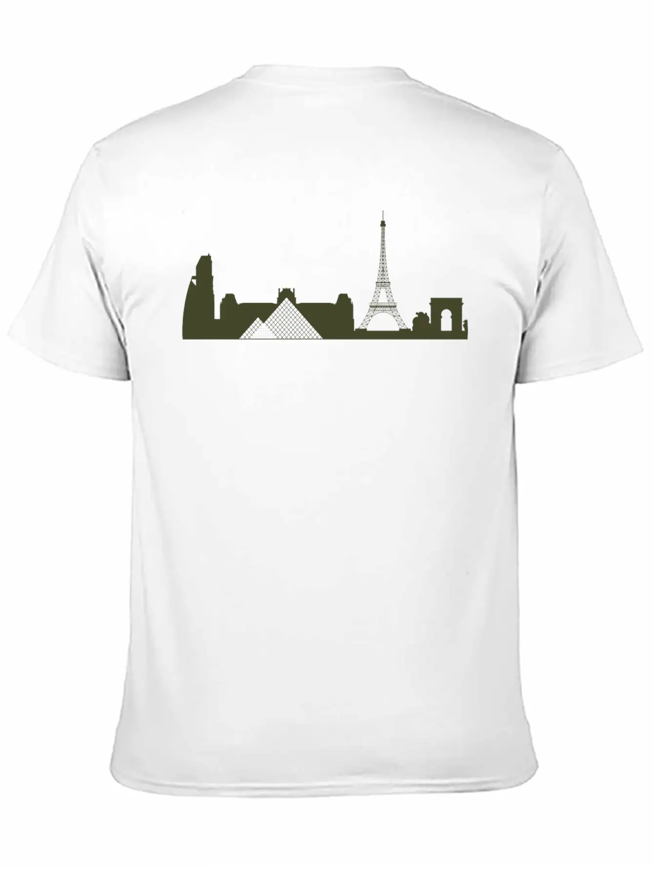 Paris, France Unisex Casual T-Shirt – Clean Design For Daily Comfort