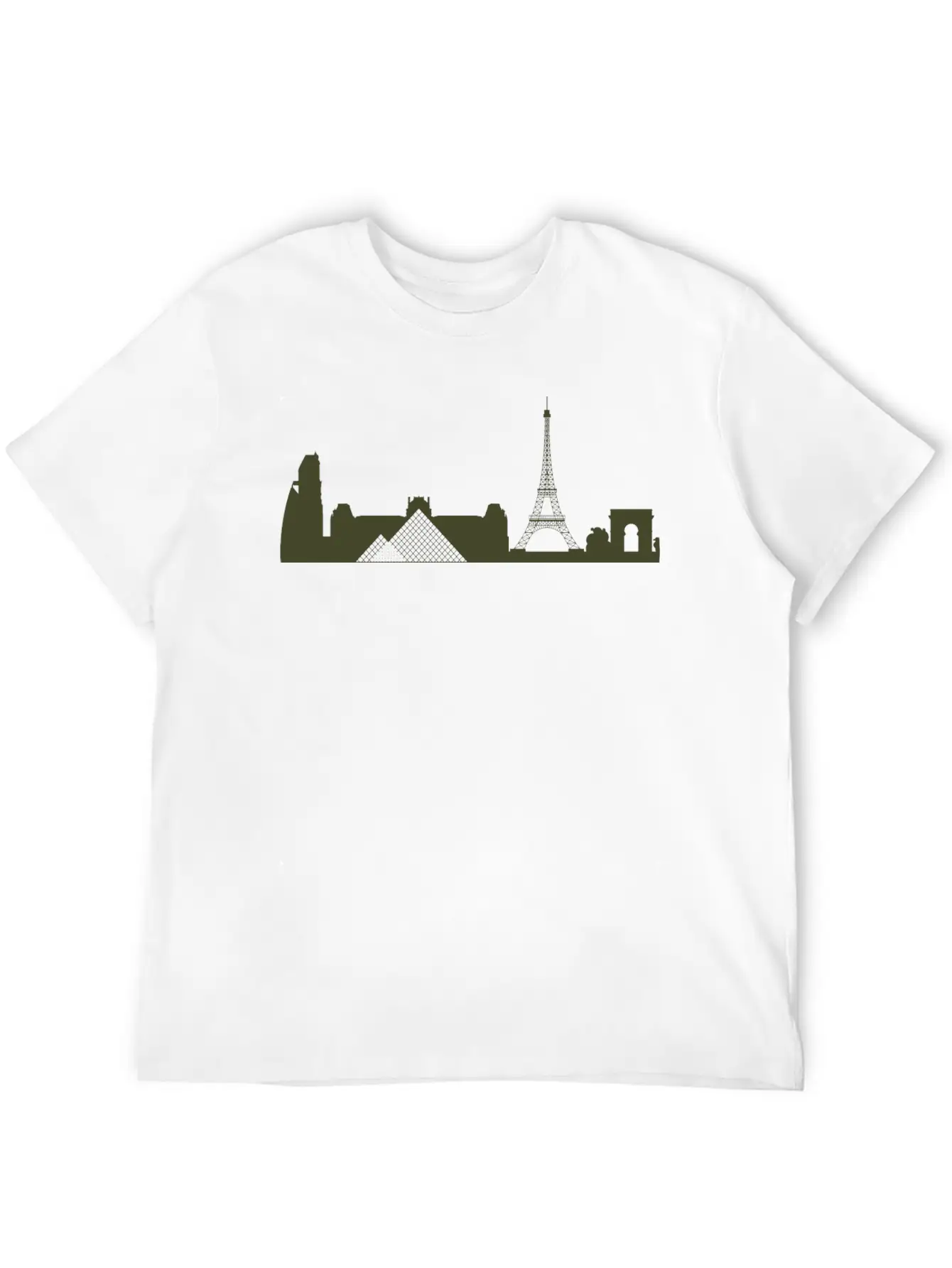 Paris, France Unisex Casual T-Shirt – Clean Design For Daily Comfort