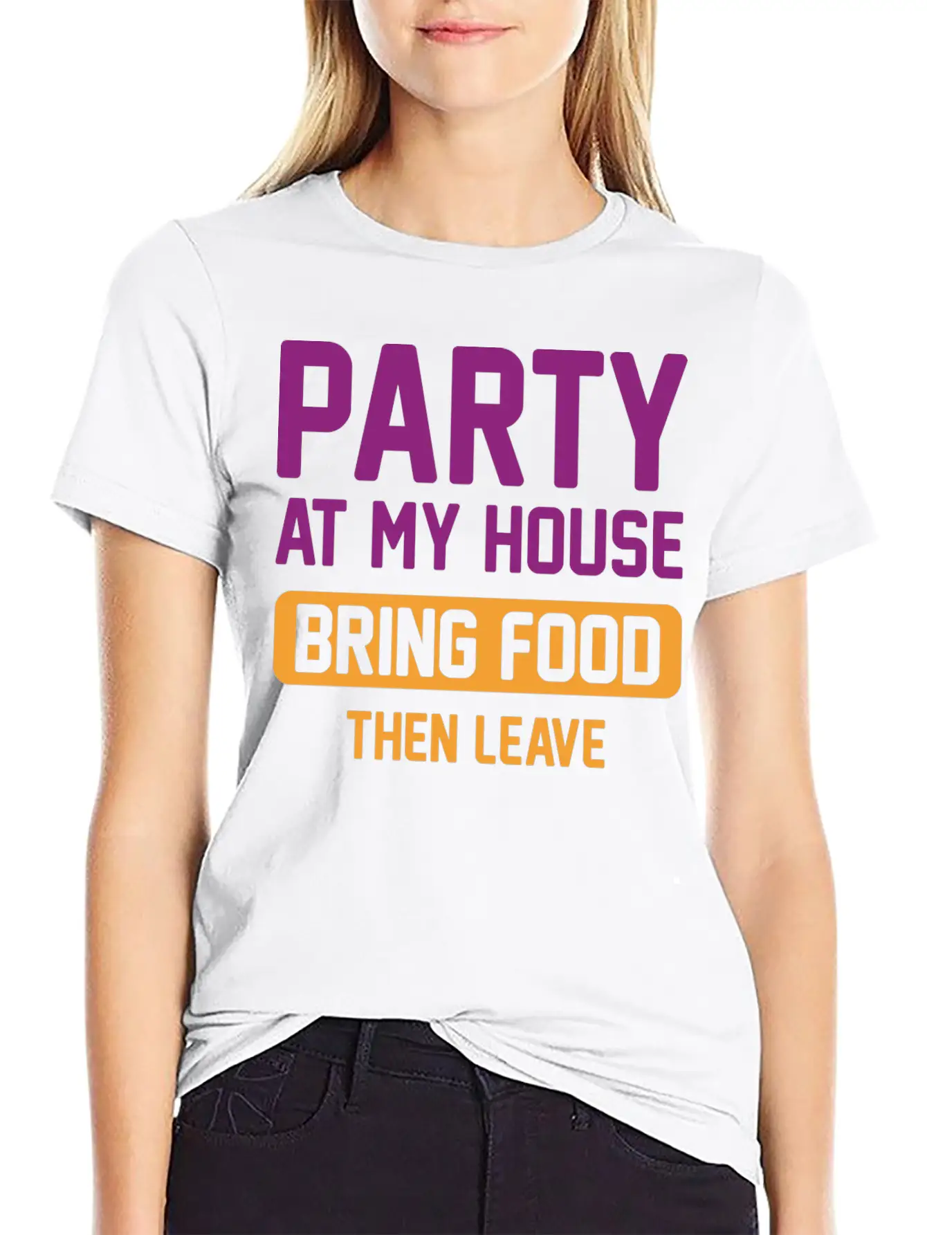 Party At My House Unisex Casual T-Shirt – Clean Design For Daily Comfort