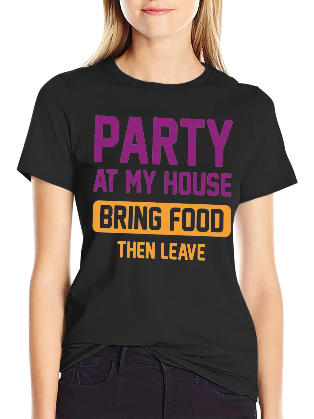 Party At My House Unisex Casual T-Shirt – Clean Design For Daily Comfort