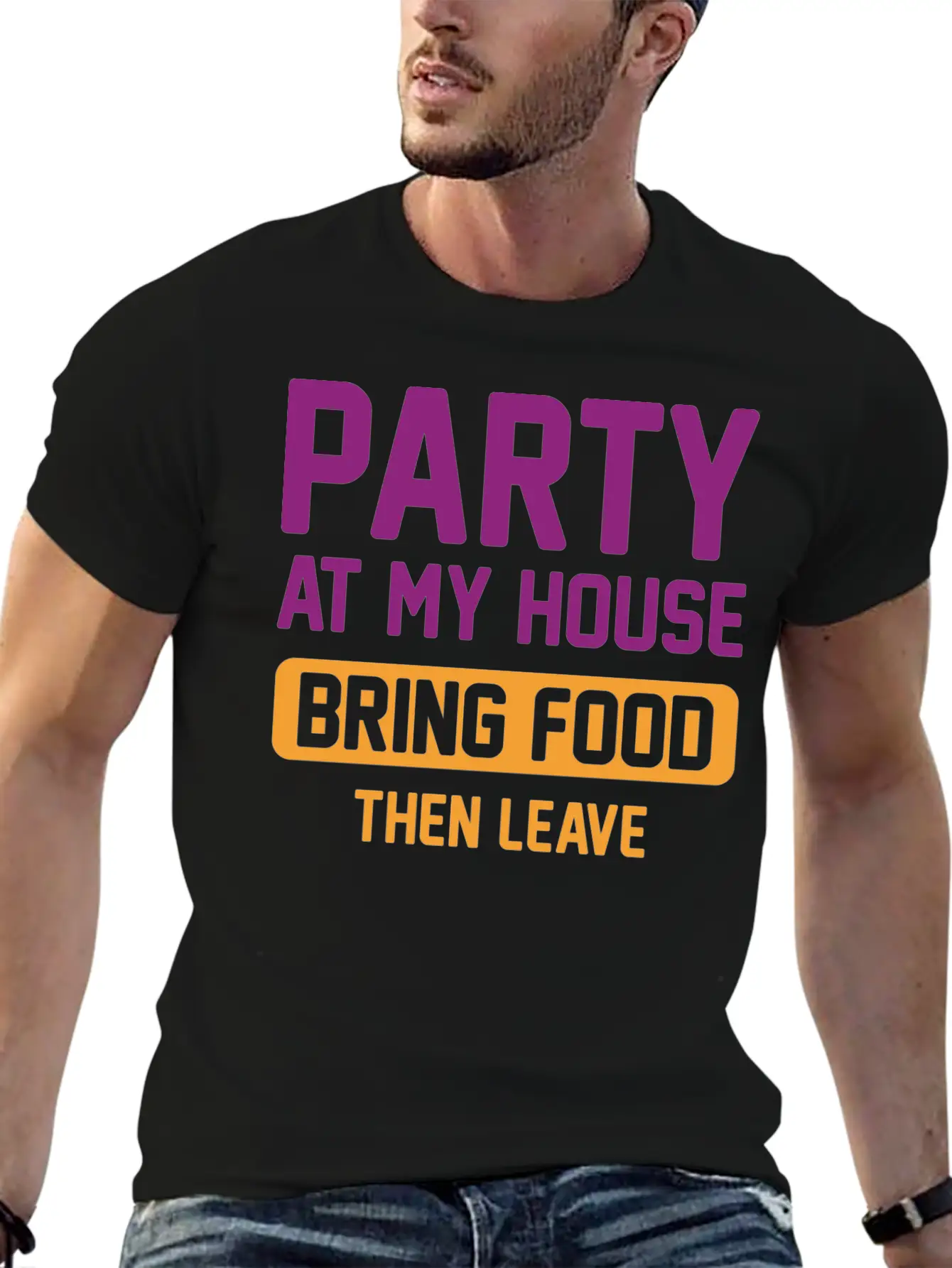 Party At My House Unisex Casual T-Shirt – Clean Design For Daily Comfort