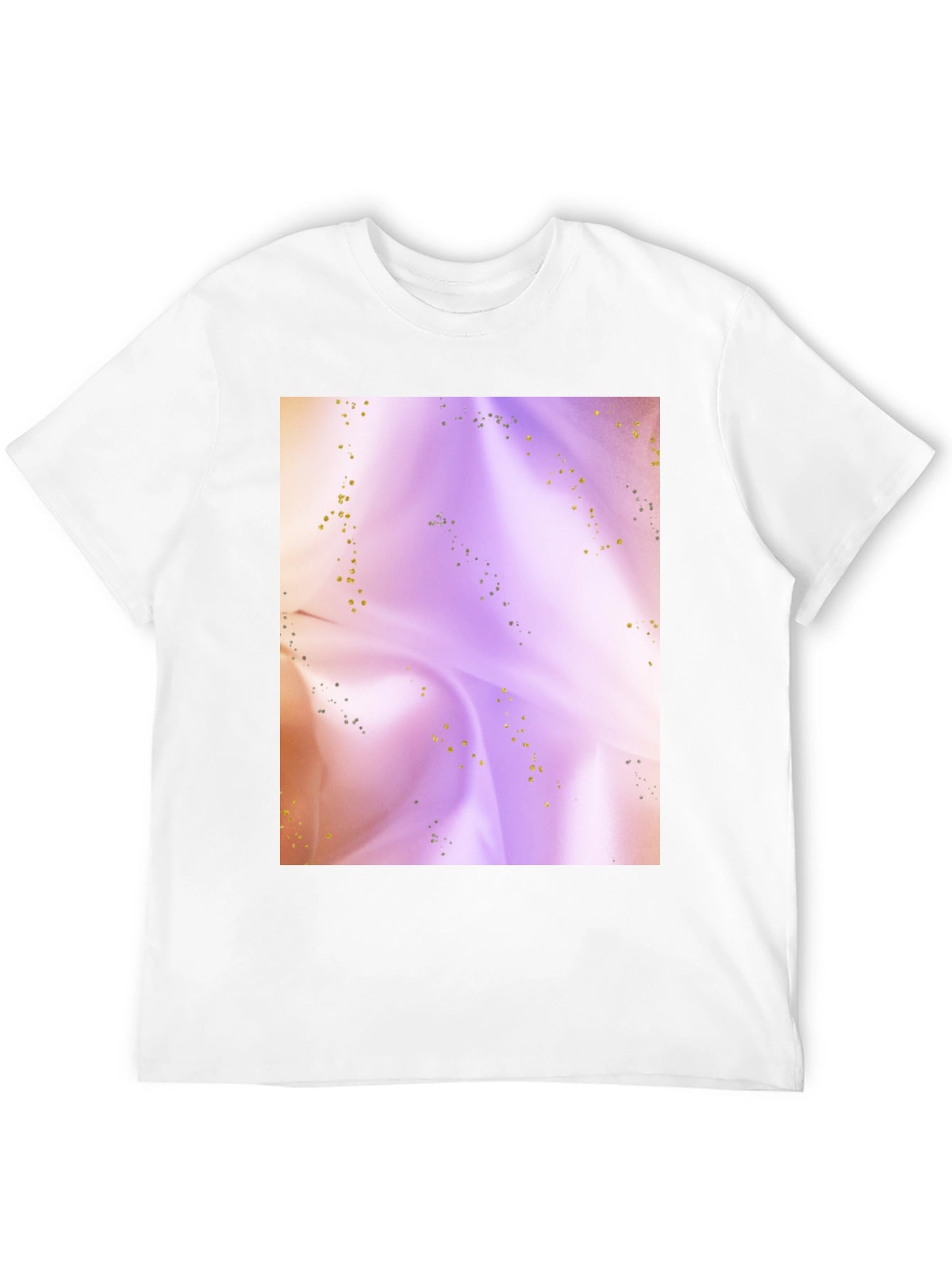 Abstract Swirls Black T-Shirt