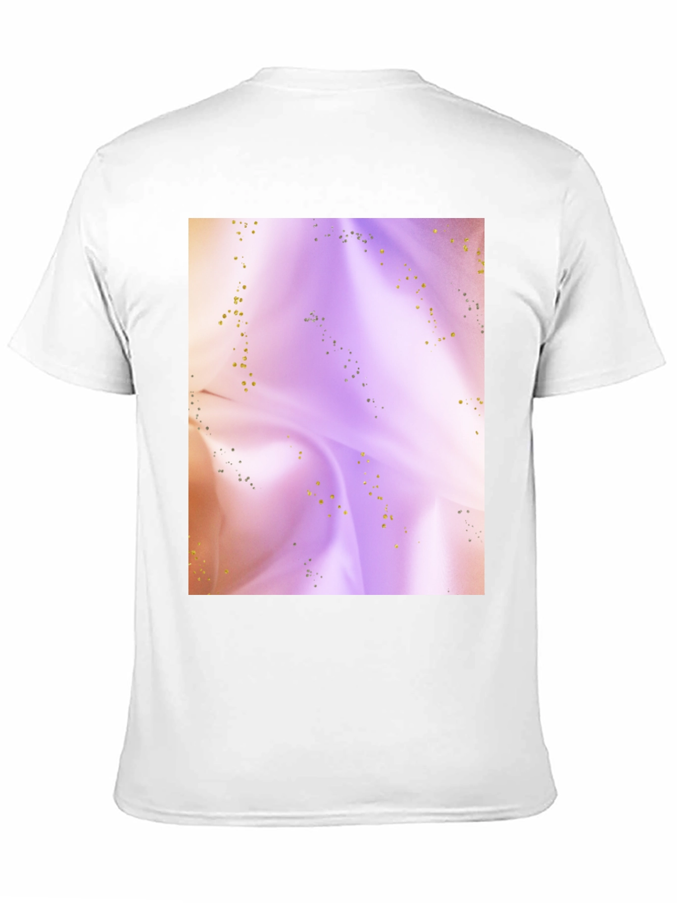 Abstract Swirls Black T-Shirt