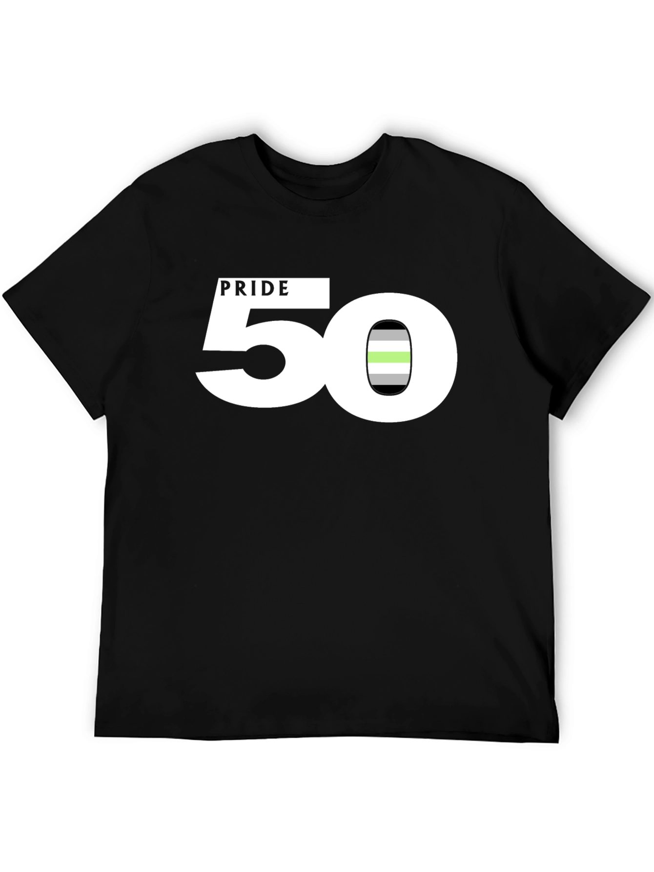 Agender Pride 50 T-Shirt - Celebrate Diversity