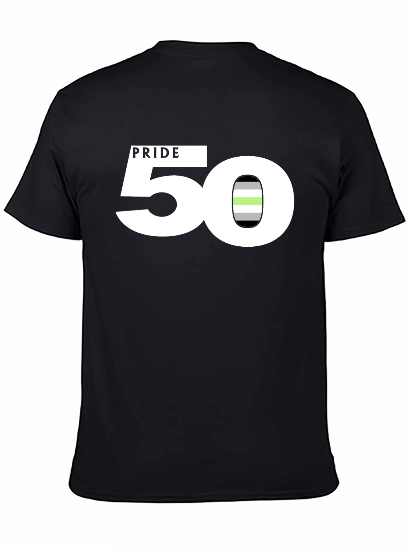 Agender Pride 50 T-Shirt - Celebrate Diversity