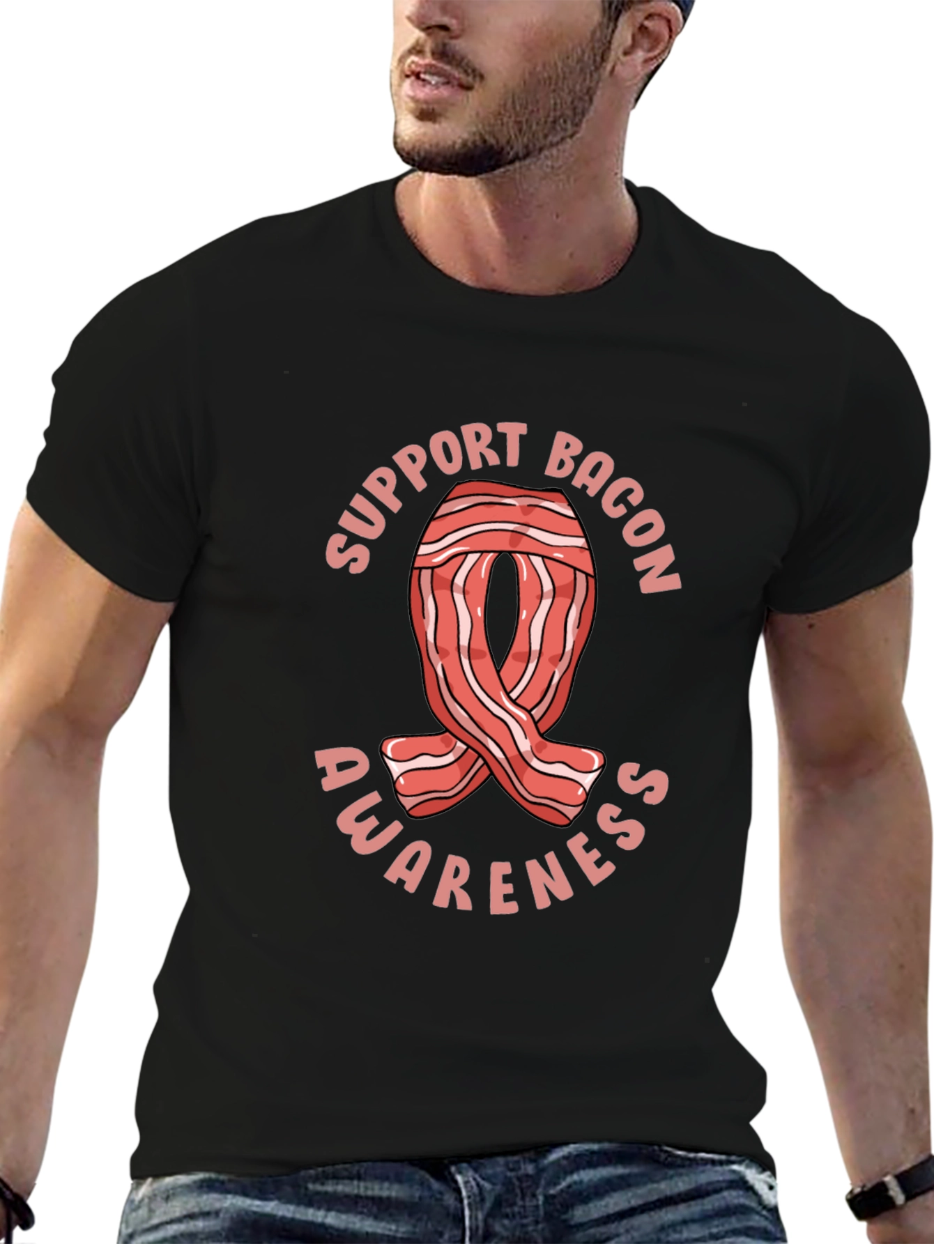 Bacon Awareness T-Shirt - Support Bacon!