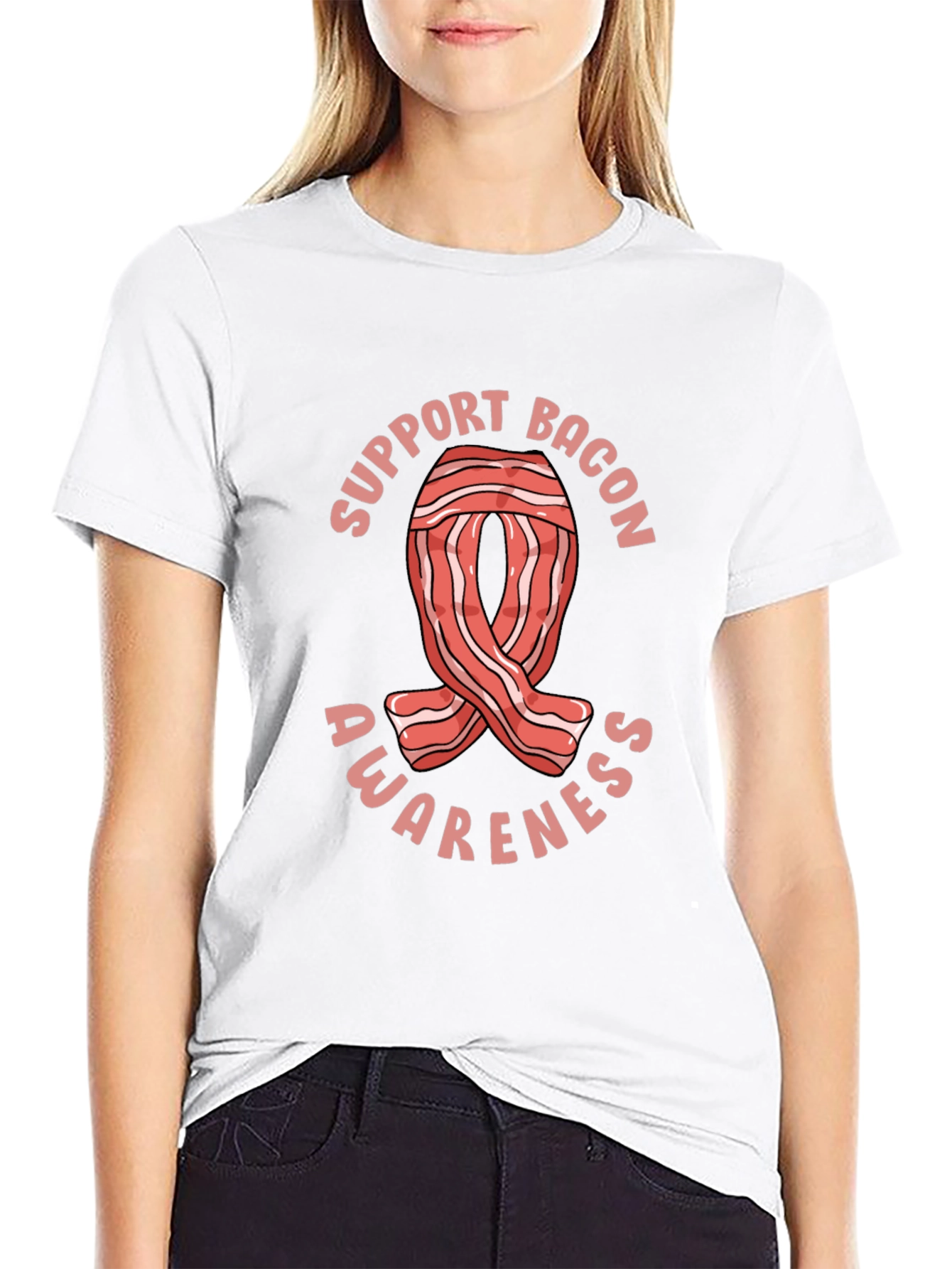 Bacon Awareness T-Shirt - Support Bacon!