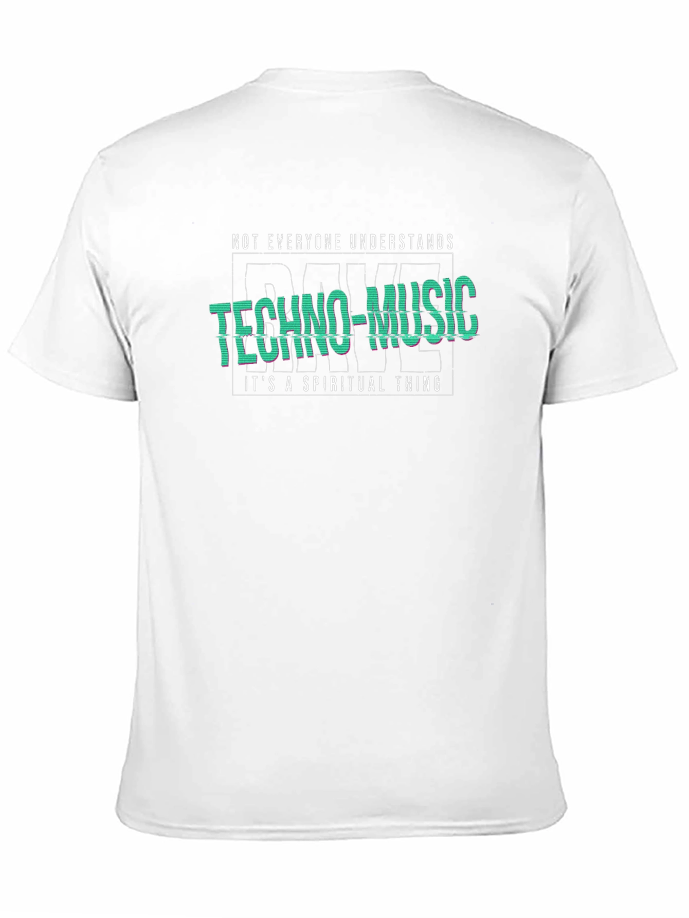 Techno-Music Spiritual T-Shirt - Unique Graphic Tee