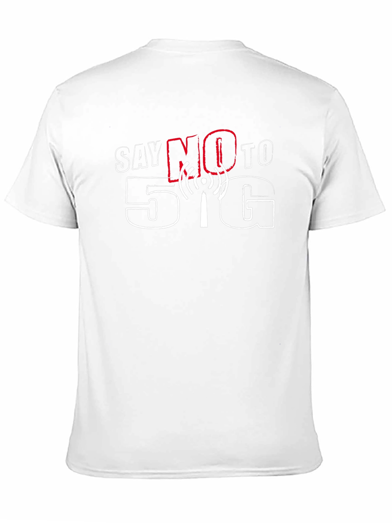 Say NO to 5G Black T-Shirt