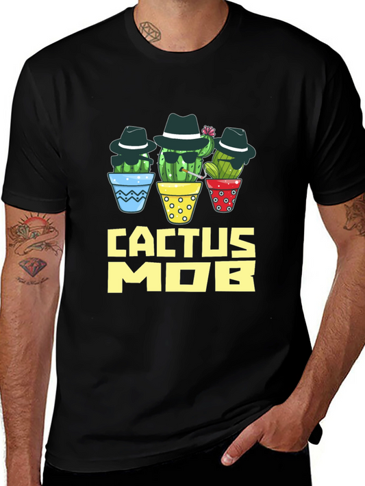 Cactus Mob Graphic T-Shirt