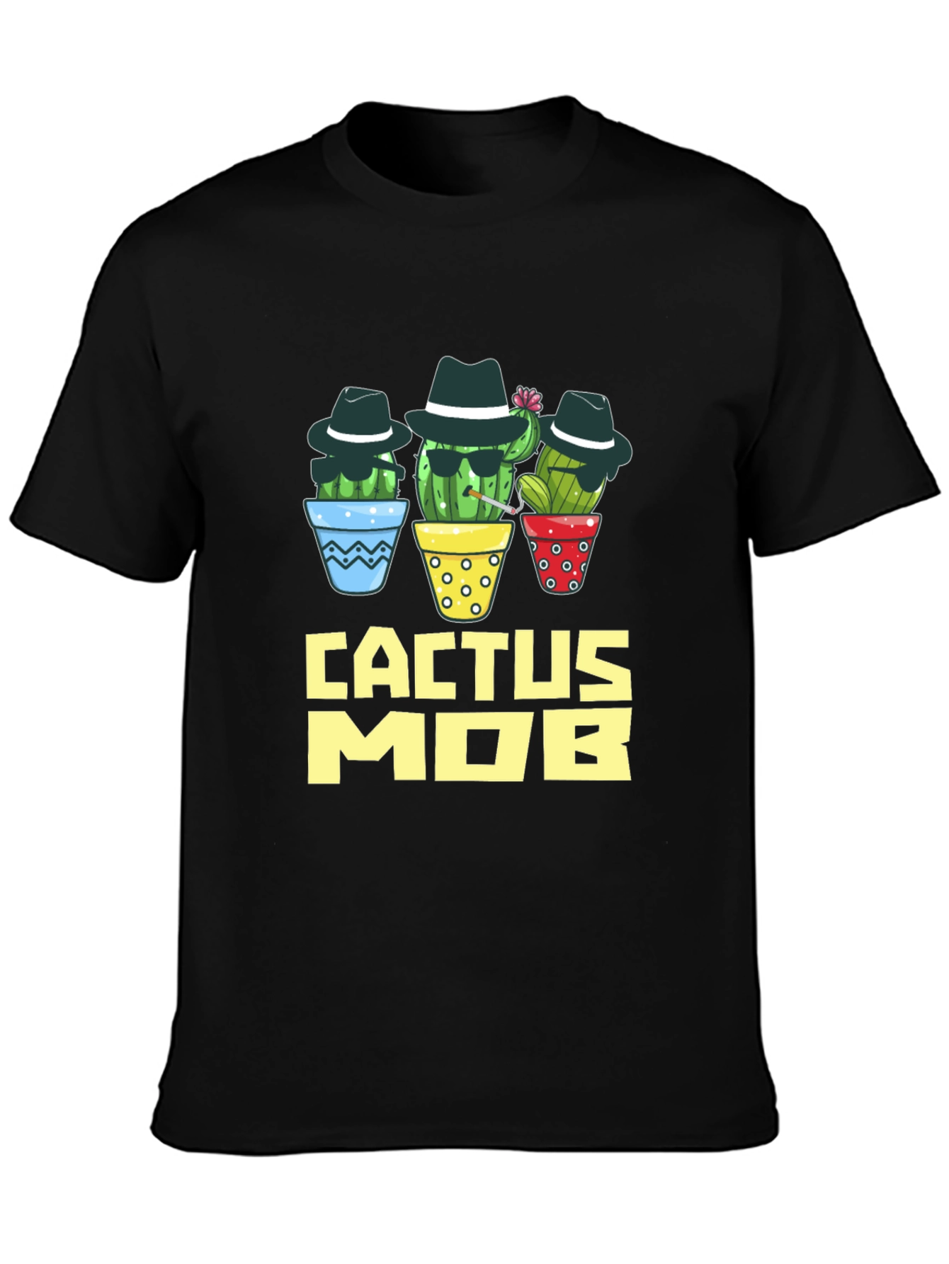 Cactus Mob Graphic T-Shirt