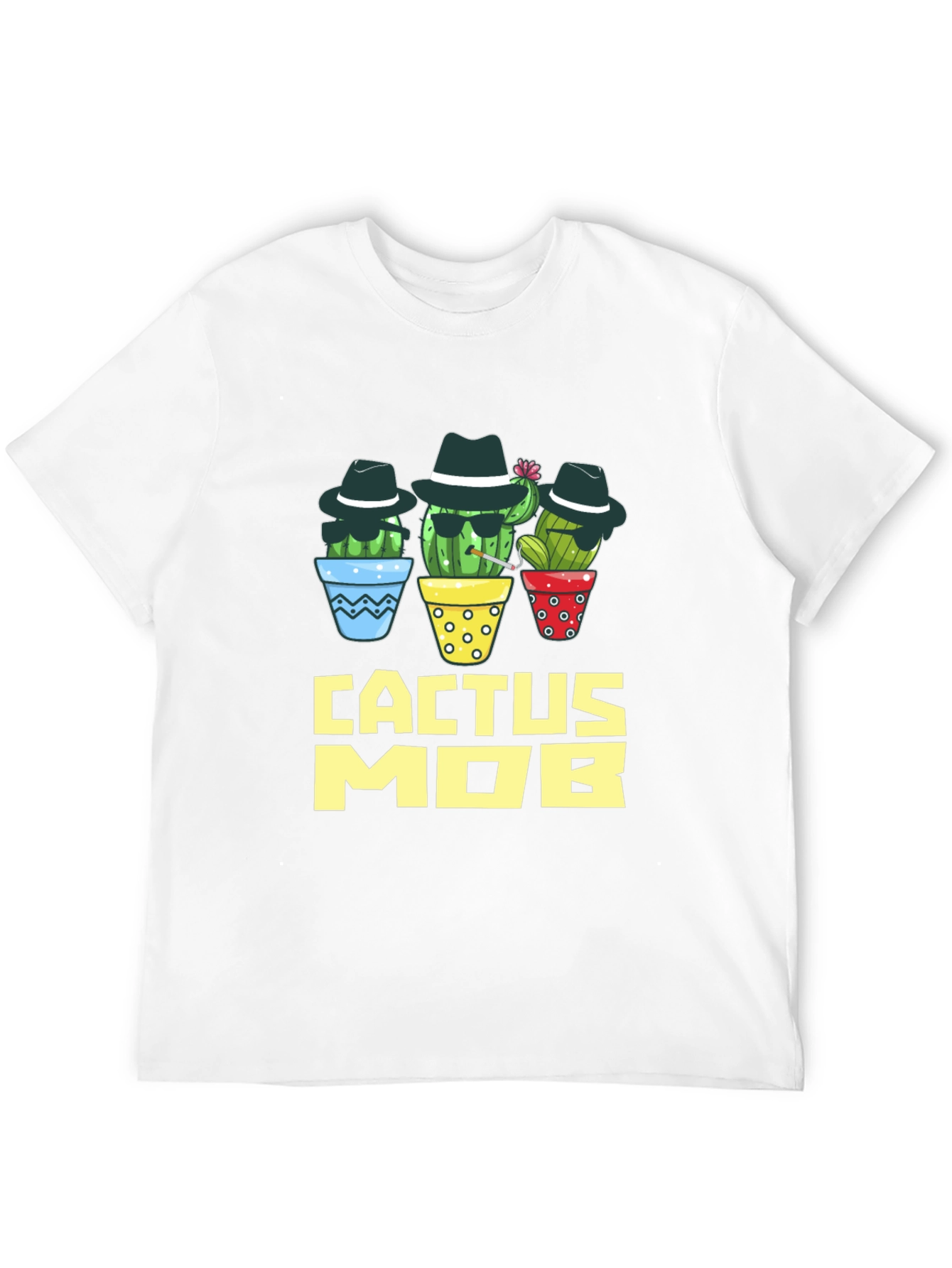 Cactus Mob Graphic T-Shirt