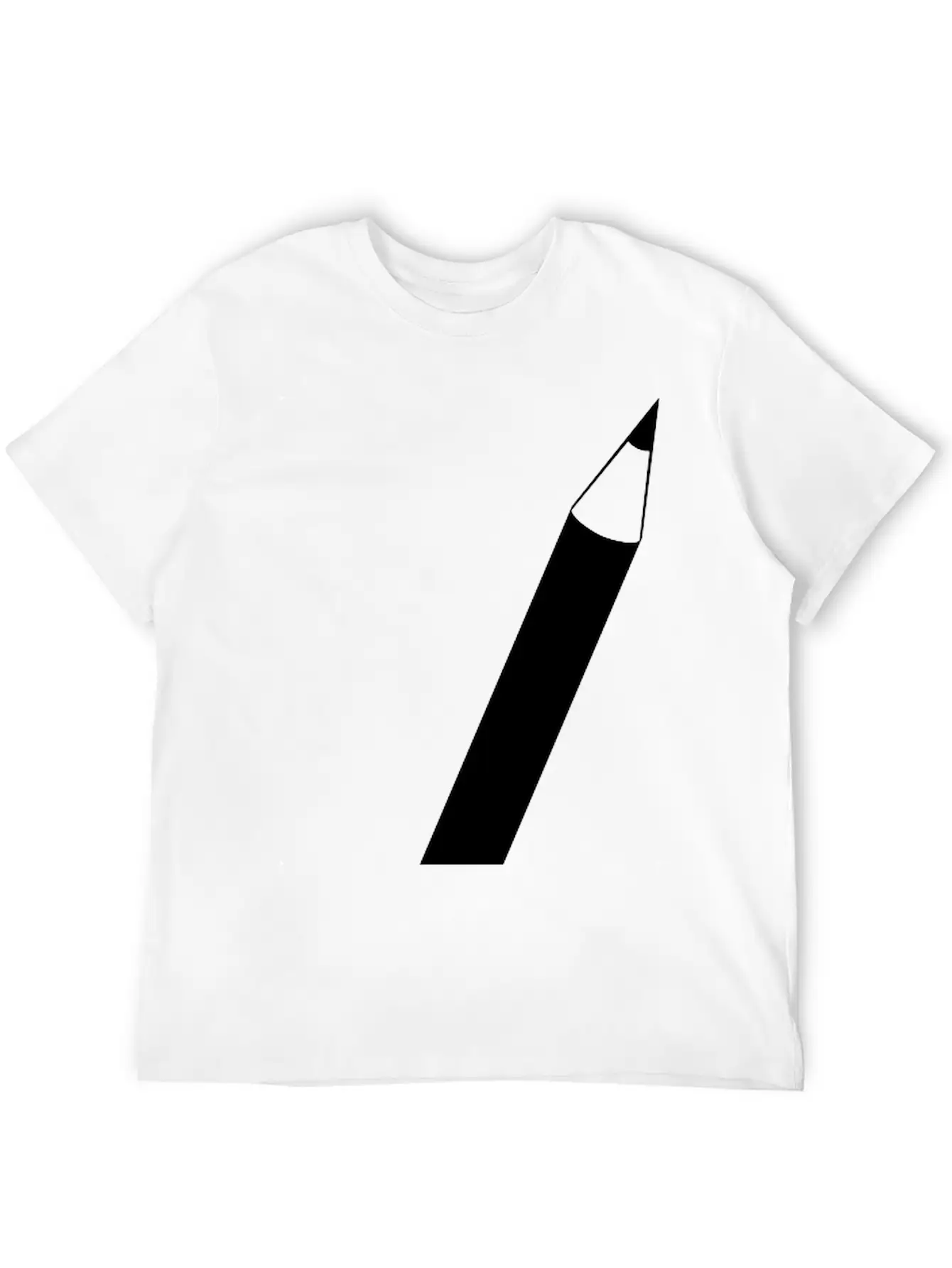 Pencil Unisex Casual T-Shirt – Clean Design For Daily Comfort