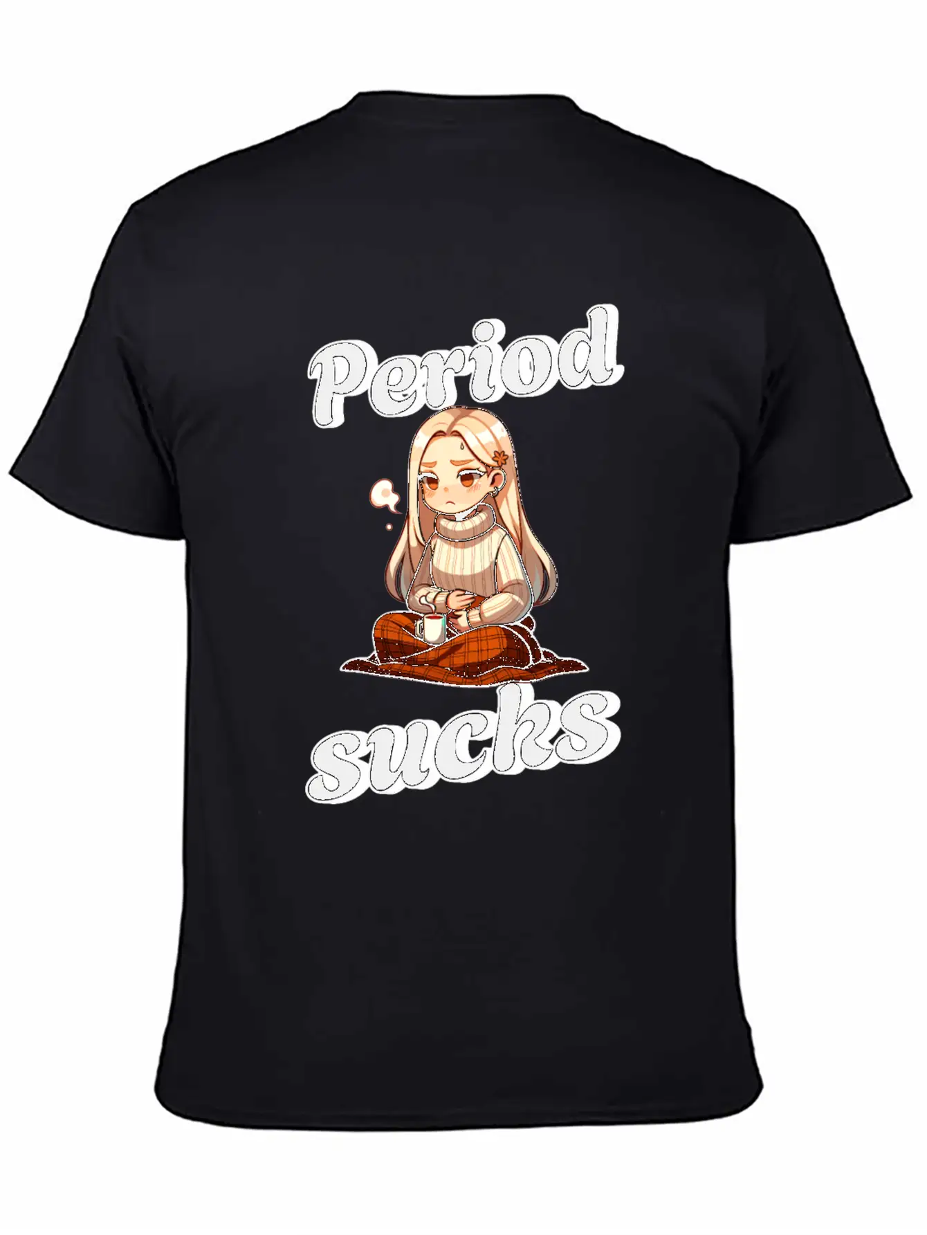 Periode Period Sucks Cozy Comfort Unisex Casual T-Shirt – Clean Design For Daily Comfort
