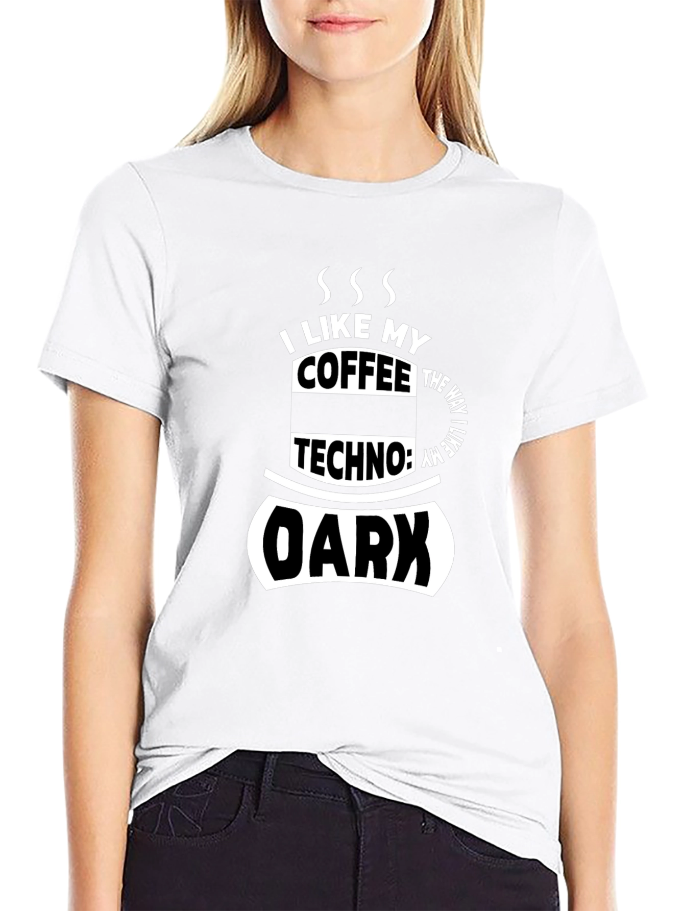 I Like My Coffee Techno T-Shirt