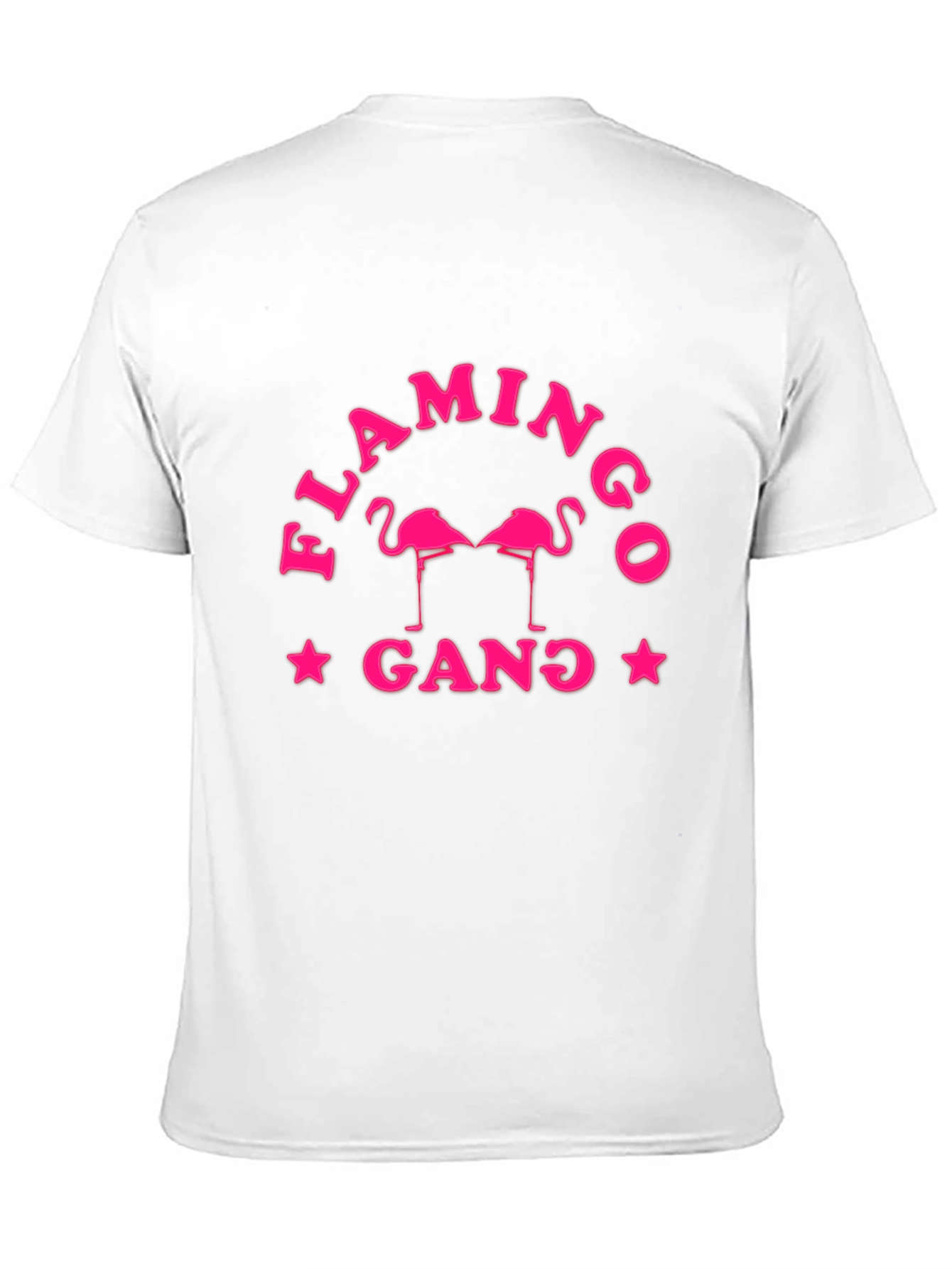 Flamingo Gang Graphic T-Shirt - Stylish Cotton Tee