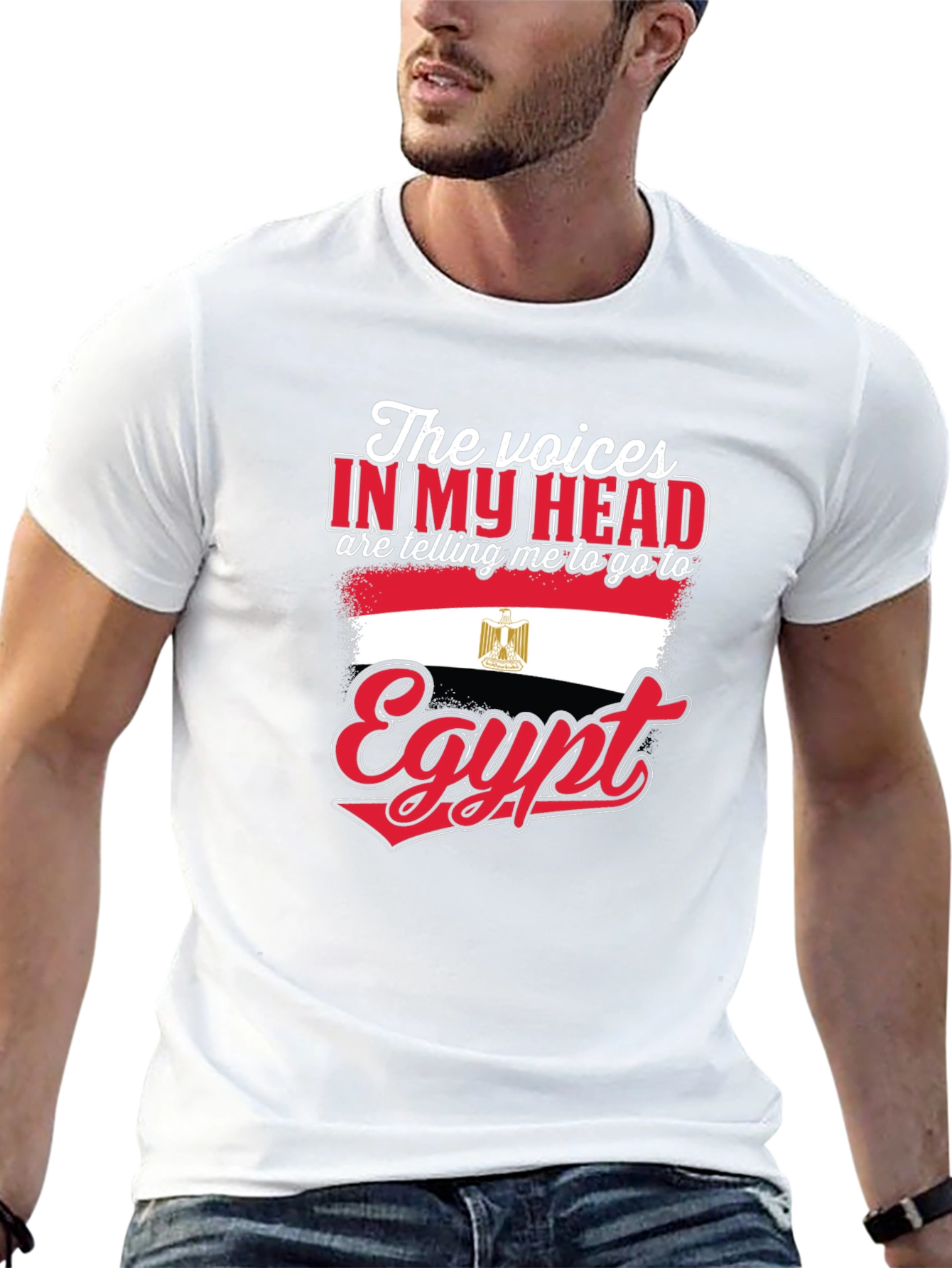 Egypt T-Shirt: Voices in My Head Design