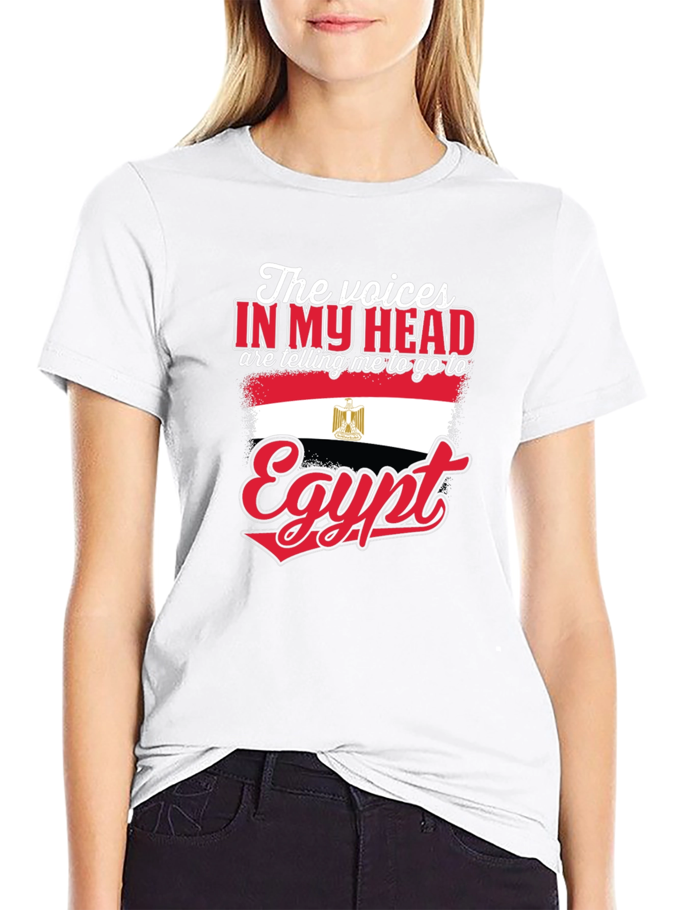 Egypt T-Shirt: Voices in My Head Design