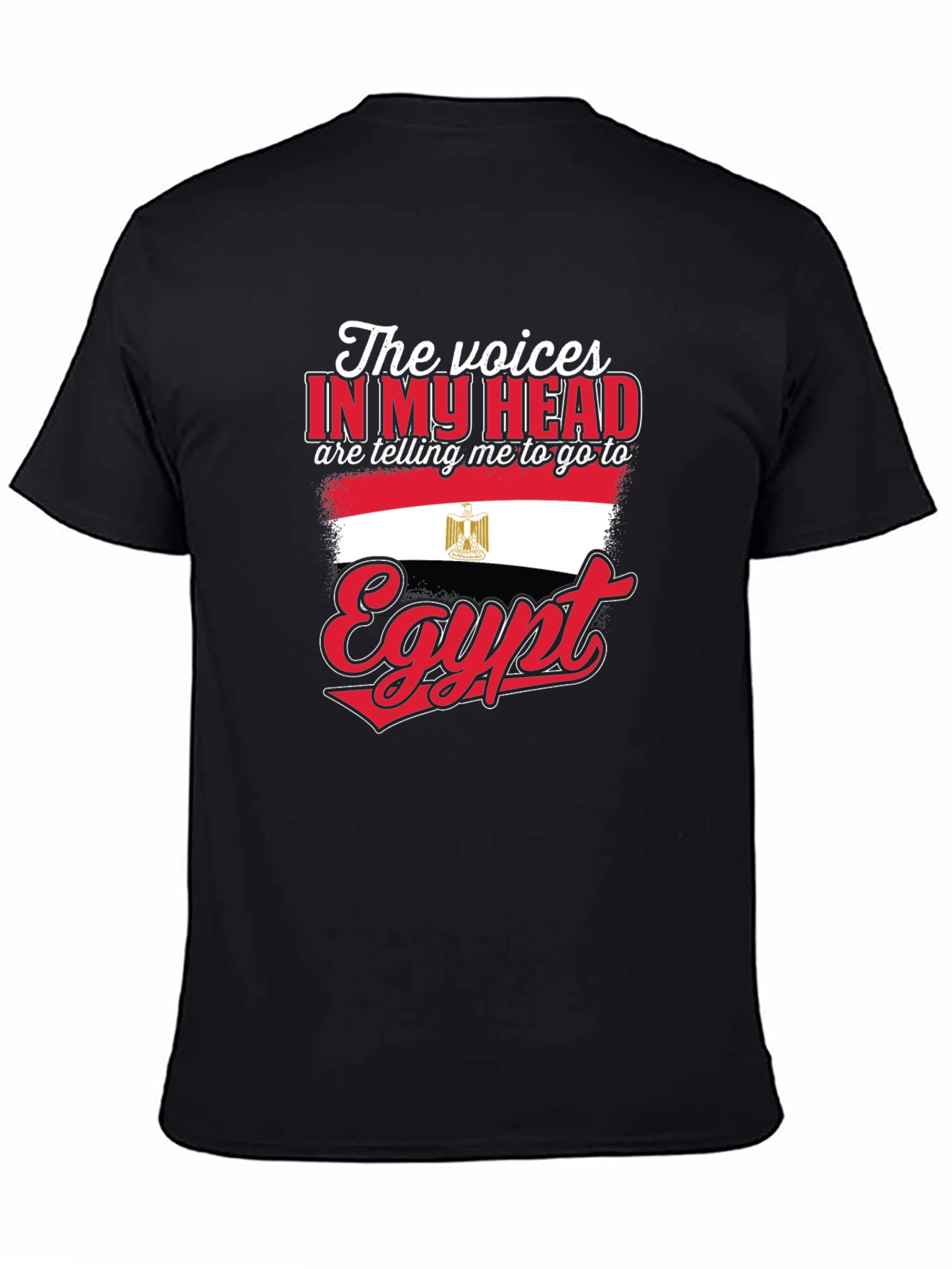 Egypt T-Shirt: Voices in My Head Design