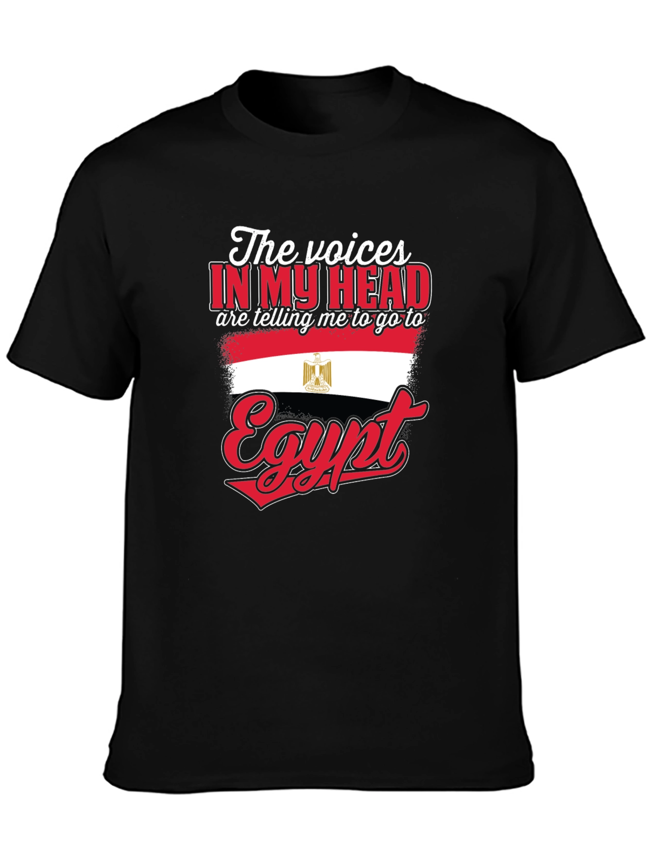 Egypt T-Shirt: Voices in My Head Design