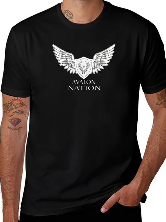 Avalon Nation Graphic Tee - Black