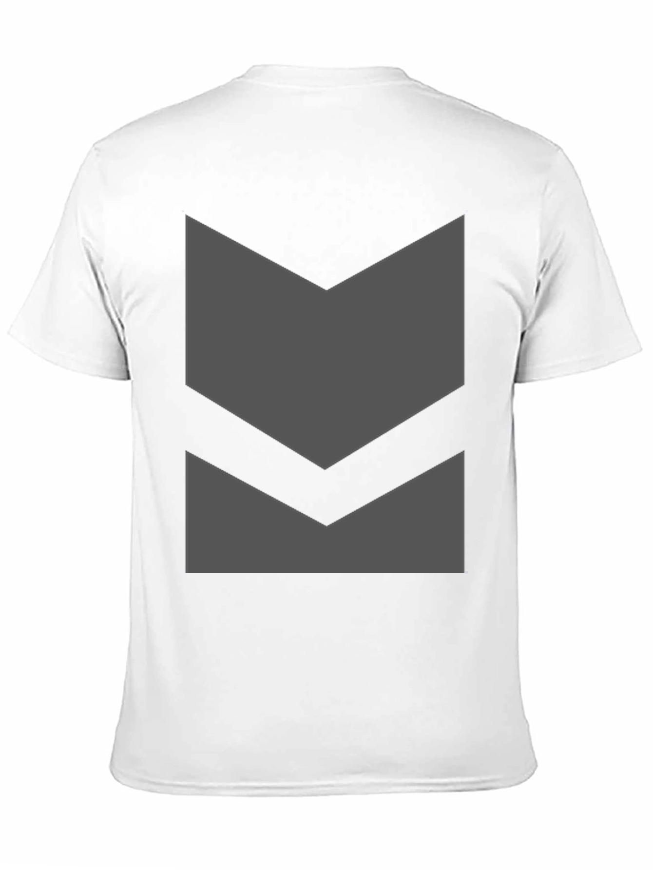 Geometric Graphic Print T-Shirt - Modern Style