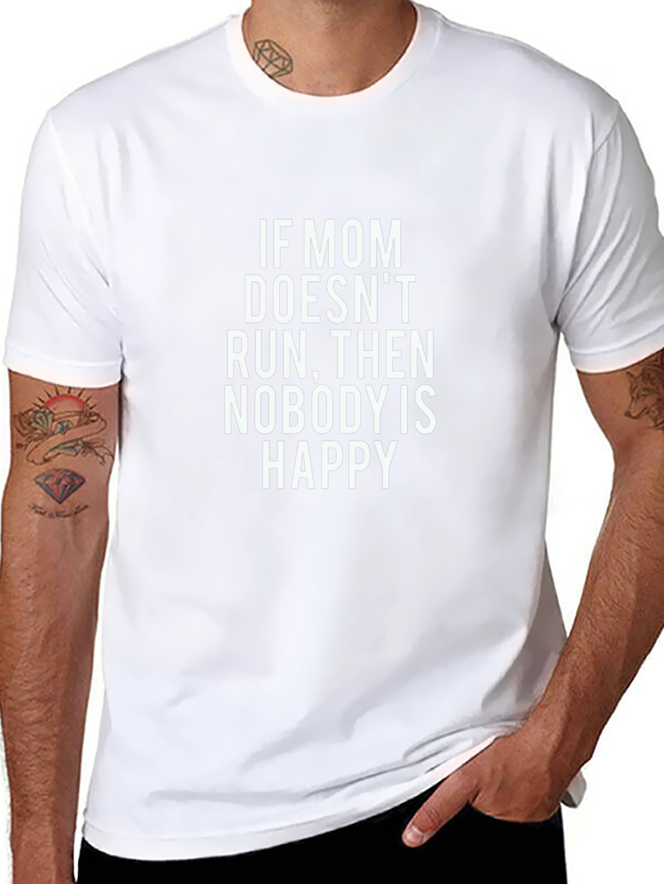 Funny Mom Run T-Shirt - If Mom Doesnt Run...
