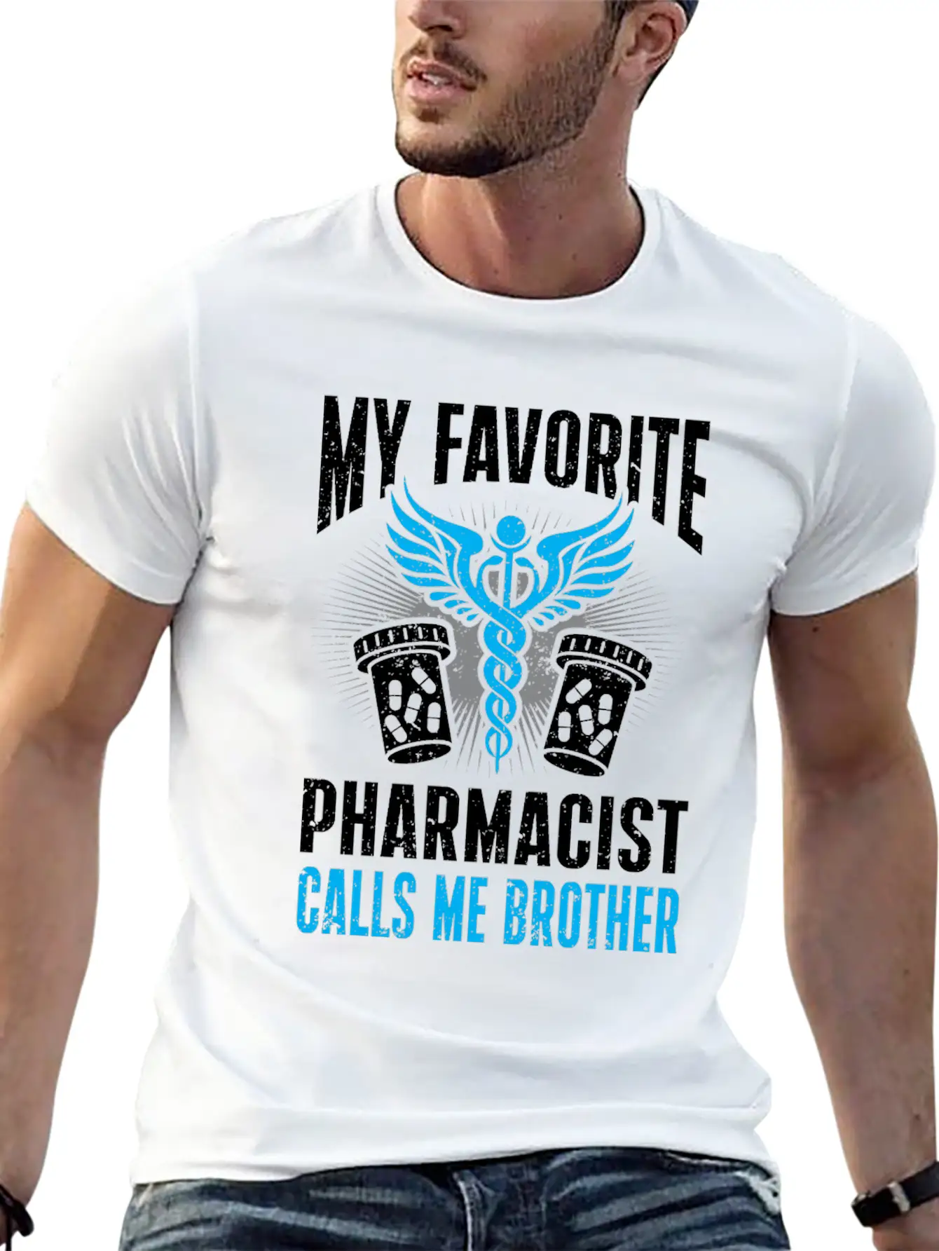 Pharmacist Gift Pharmacy Unisex Casual T-Shirt – Clean Design For Daily Comfort